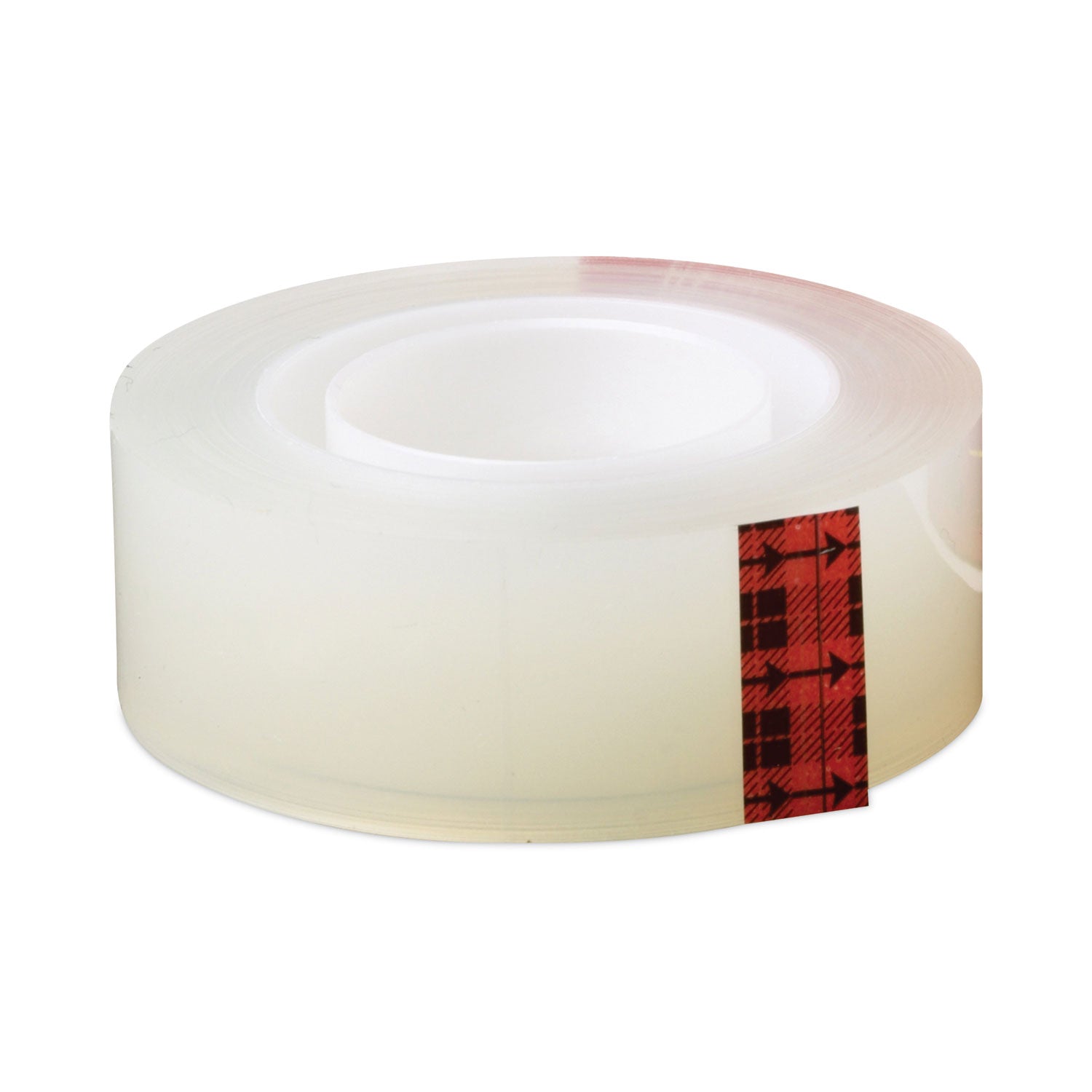 Scotch® Transparent Greener Tape, 1" Core, 0.75" X 75 Ft, Transparent, 12/pack