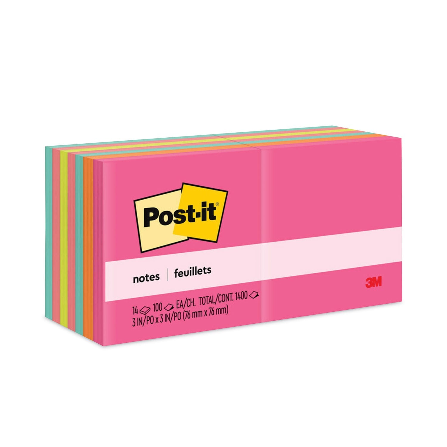 Post-it® Notes Original Pads | 14-Pack