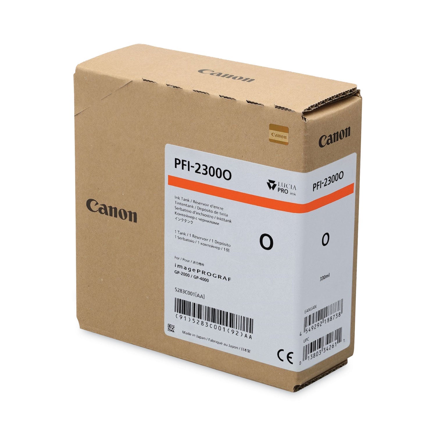Canon® 5283C001AA (PFI-2300) Ink, Orange - Bloom Skins
