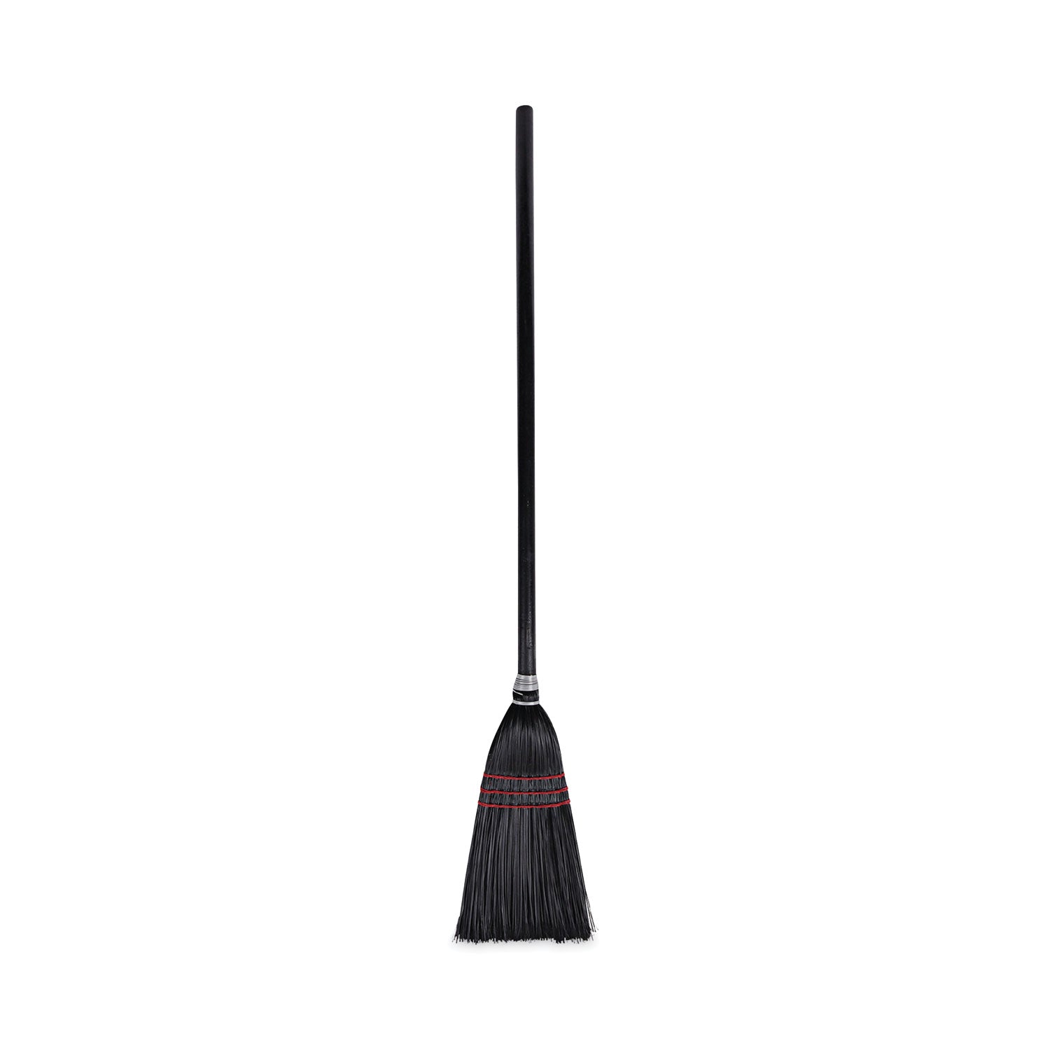 Flag Tipped Poly Lobby Brooms | 12/Carton