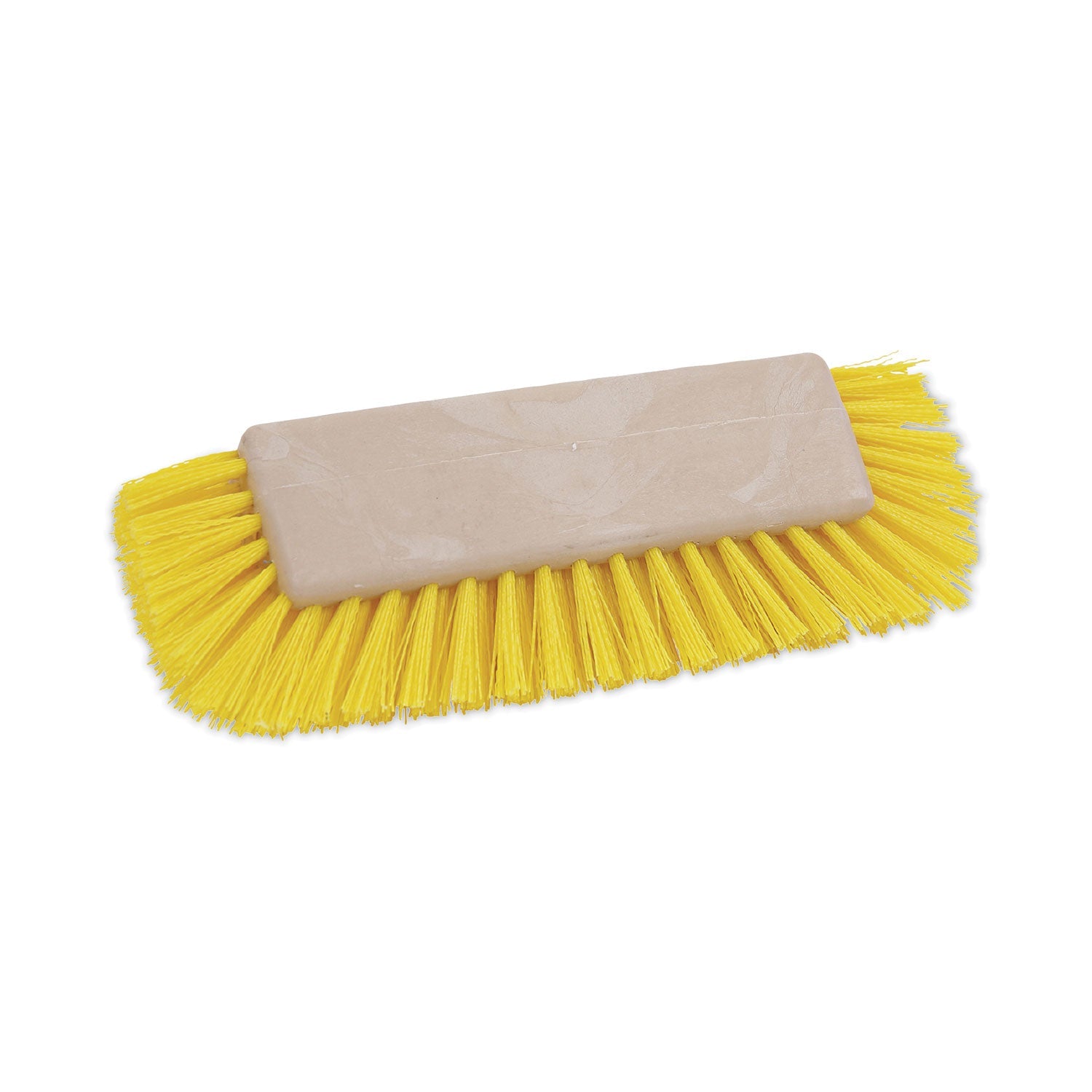 Dual-Surface Scrub Brush | 10" Plastic Handle