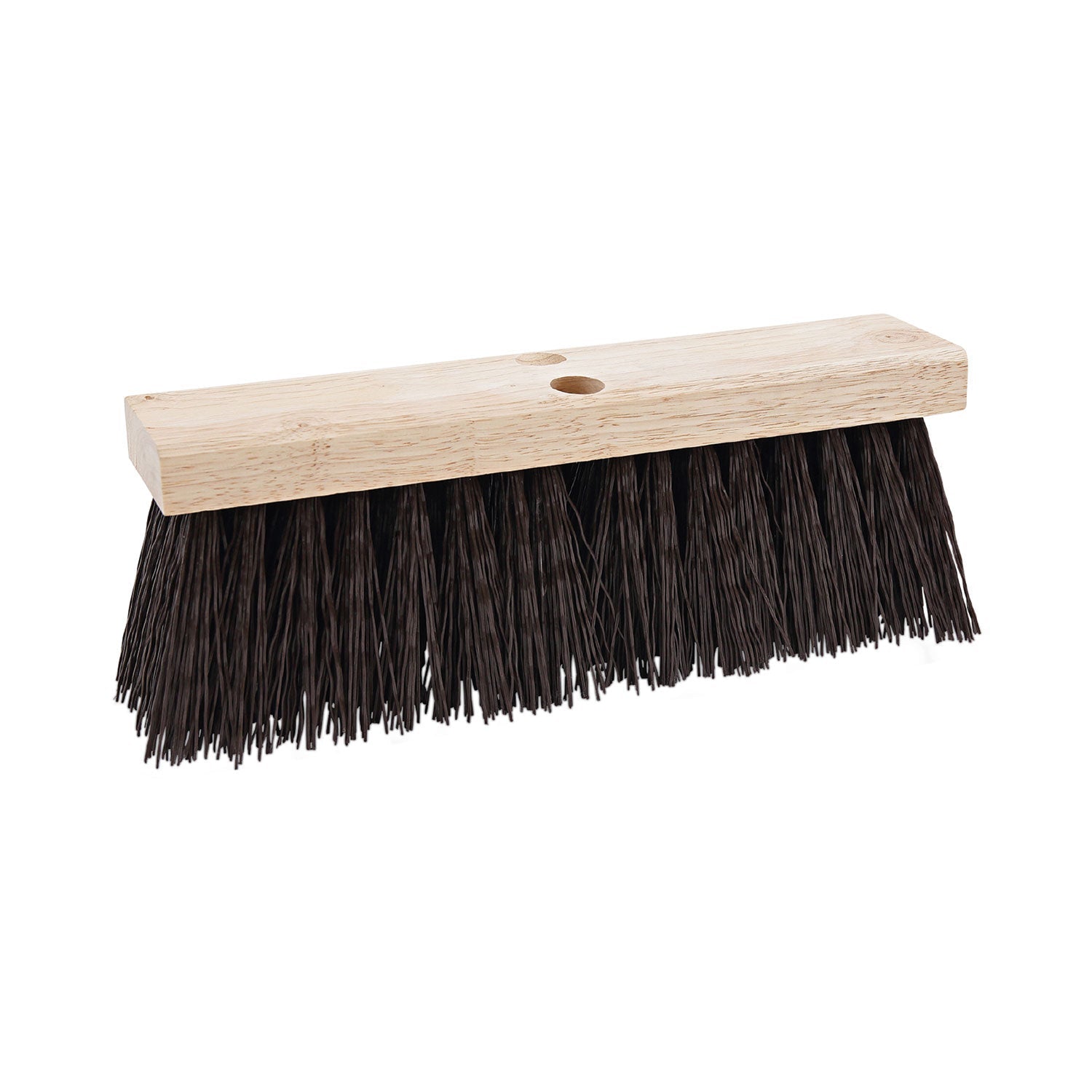 Street Broom Head | 16" Polypropylene Bristles