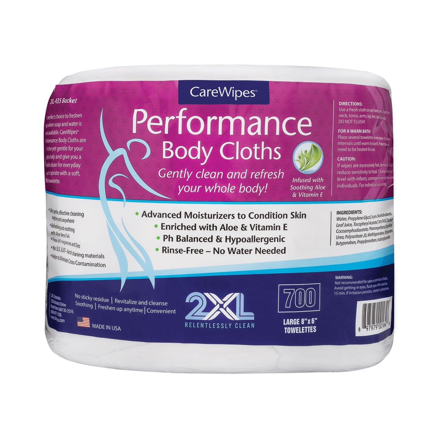 Performance Body Cloths | 2-Pack