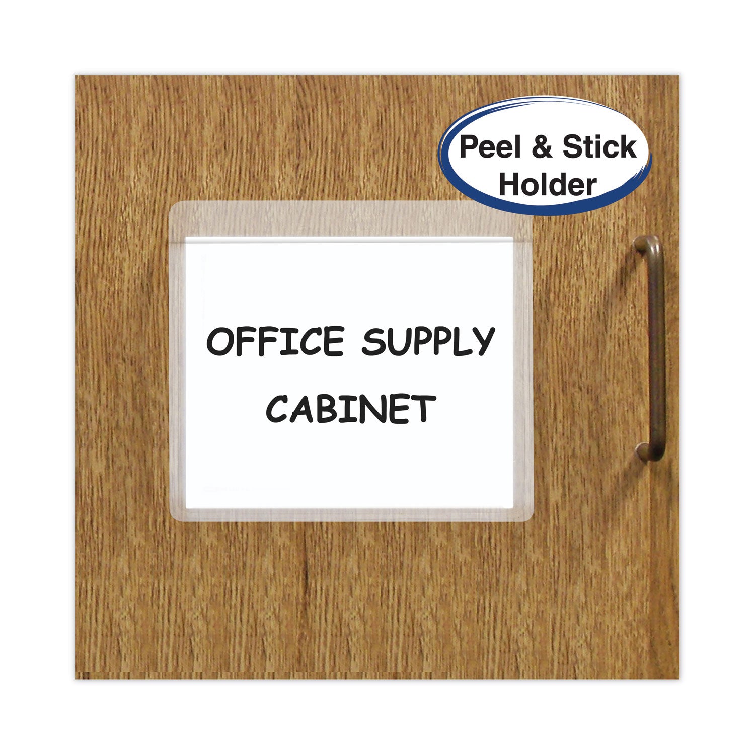 C-Line® Self-Adhesive Labeling Pockets, Top Load, 3.75 x 3, Clear, 25/Pack