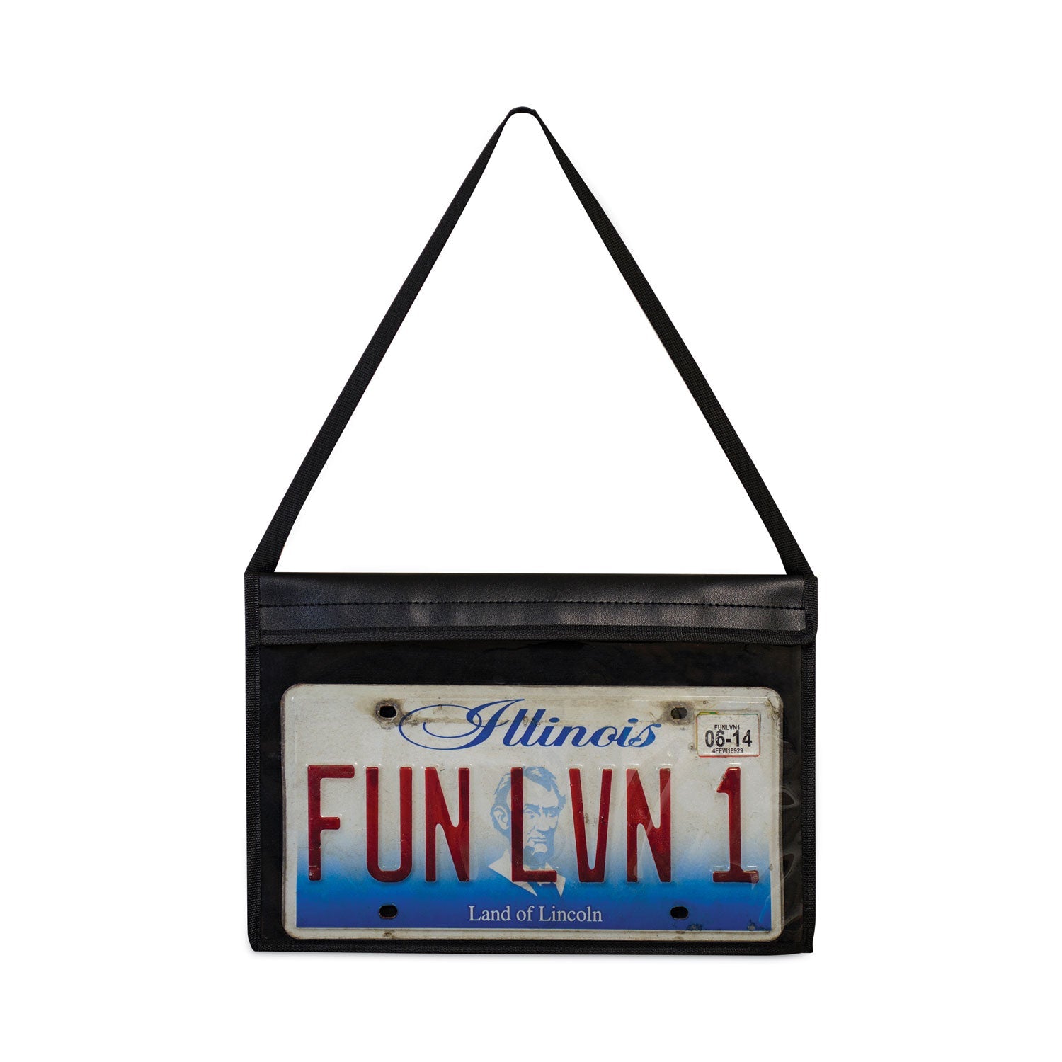 Shop Ticket Holder w/ Strap | 9x12, Black, C-Line®