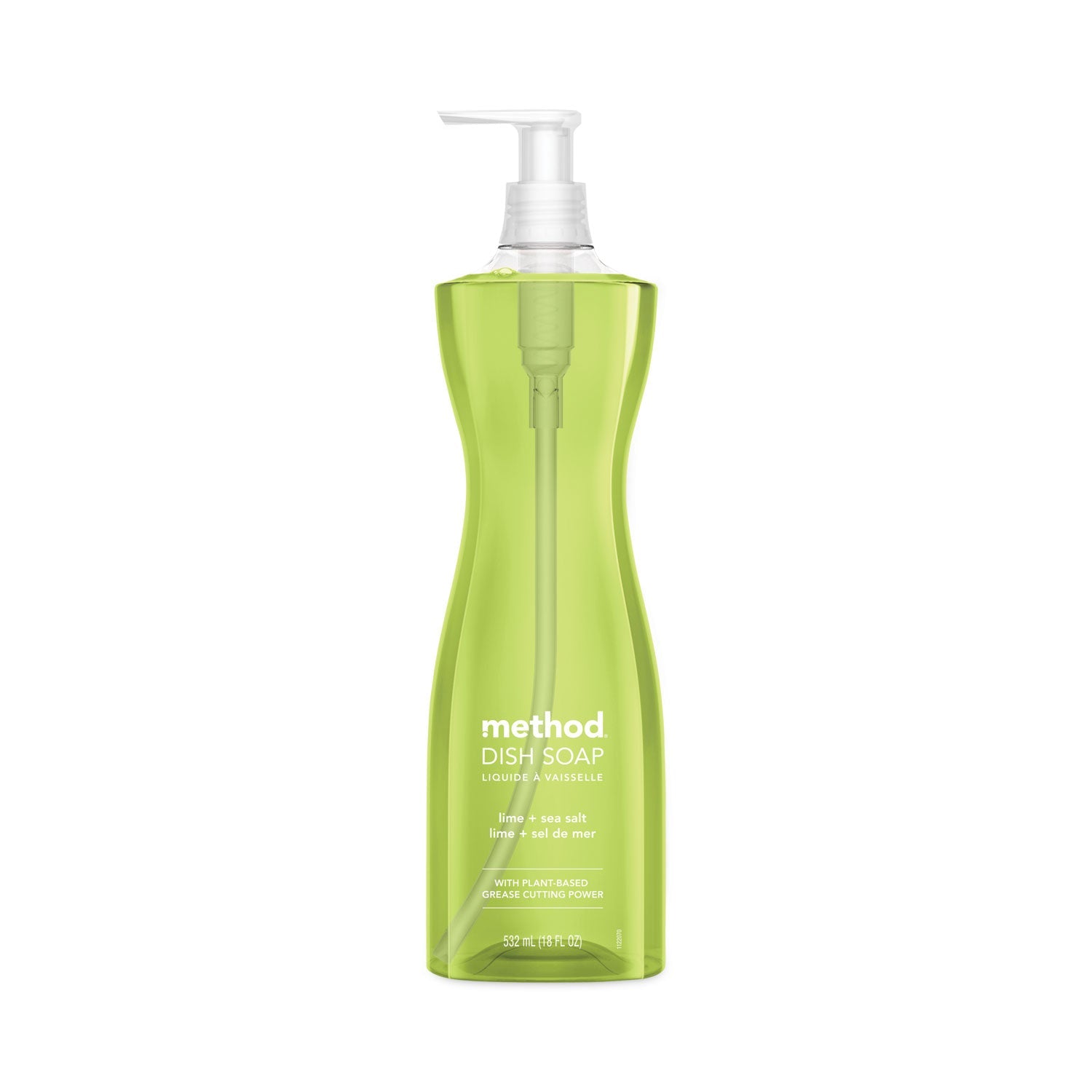 Method® Dish Soap, Lime And Sea Salt, 18 Oz Pump Bottle