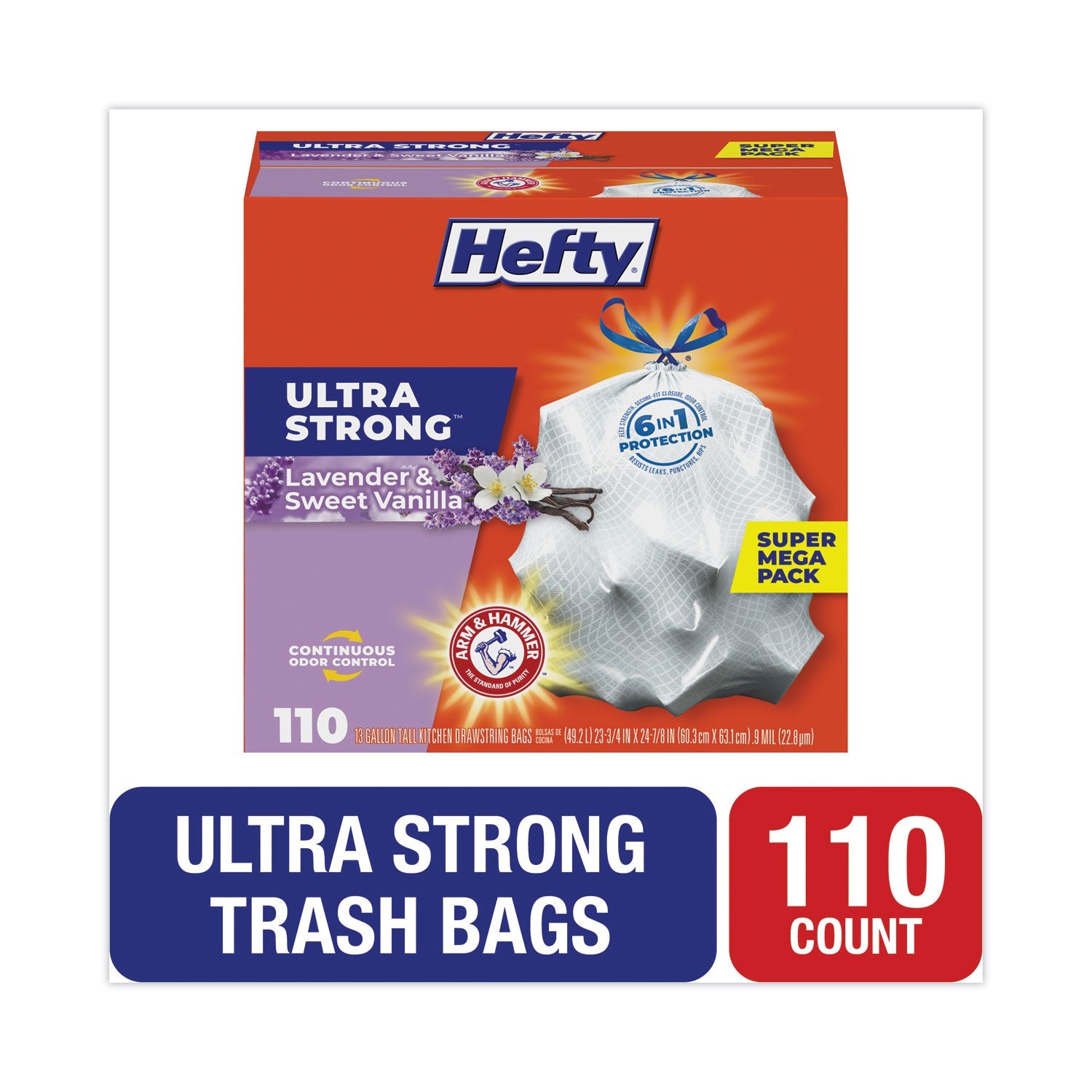 Extra Heavy-Duty Ultra Strong Kitchen Bags