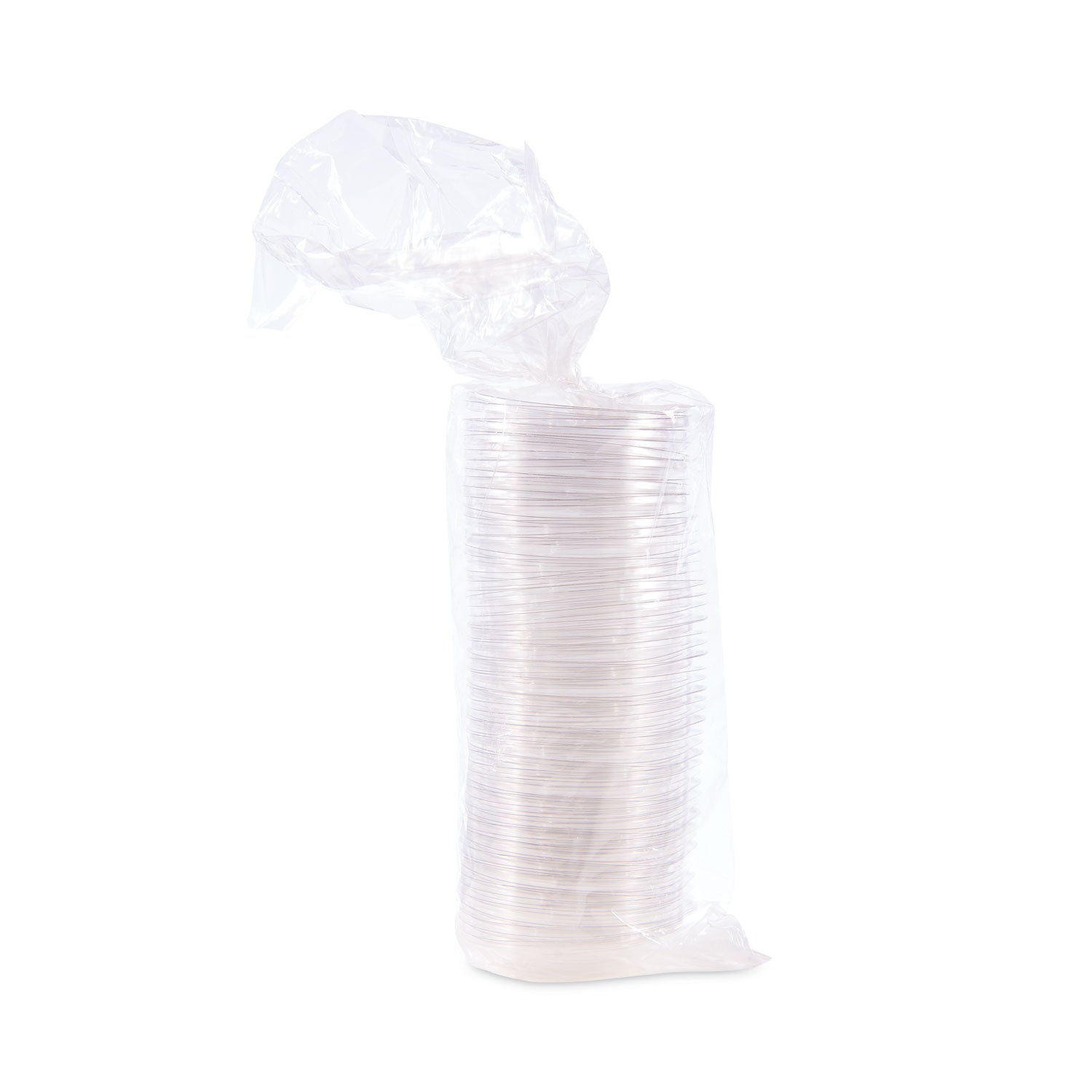 Dart® PresentaBowls Clear Dome Lids, 5.4" Diameter x 1.1" h, Plastic, 504/Carton - Bloom Skins