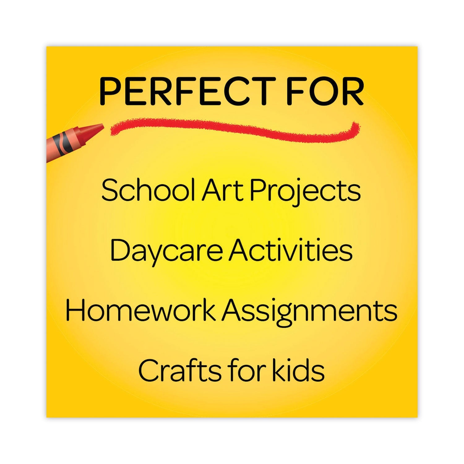 Crayola® Classic Color Crayons, Peggable Retail Pack, 16 Colors/pack