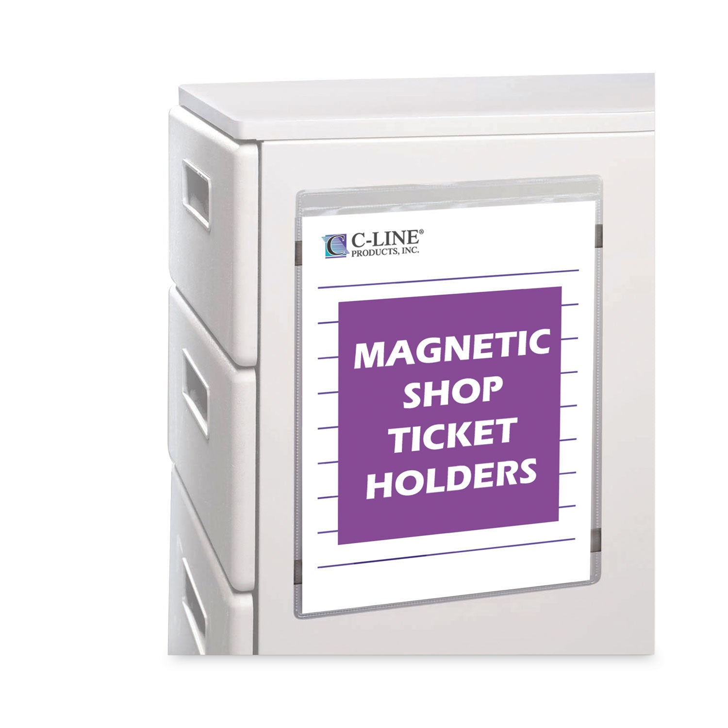 Magnetic Shop Ticket Holders | 8.5x11, 15/Box
