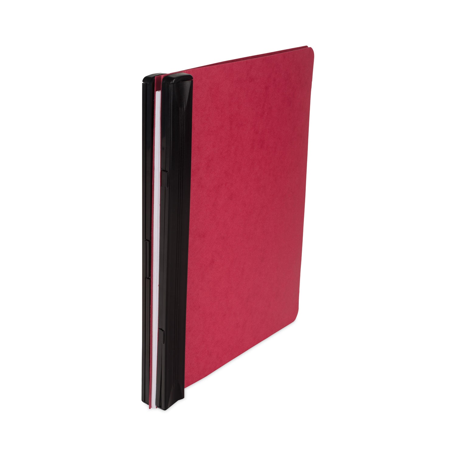 ACCO Expandable Hanging Data Binder, 2 Posts, 6" Capacity, 11 X 8.5, Red
