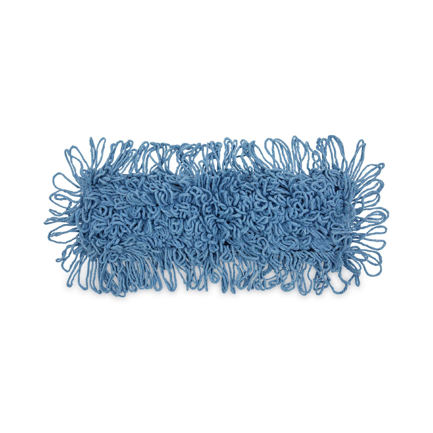 Looped-End Dust Mop Head | 18x5 Blue, Boardwalk®