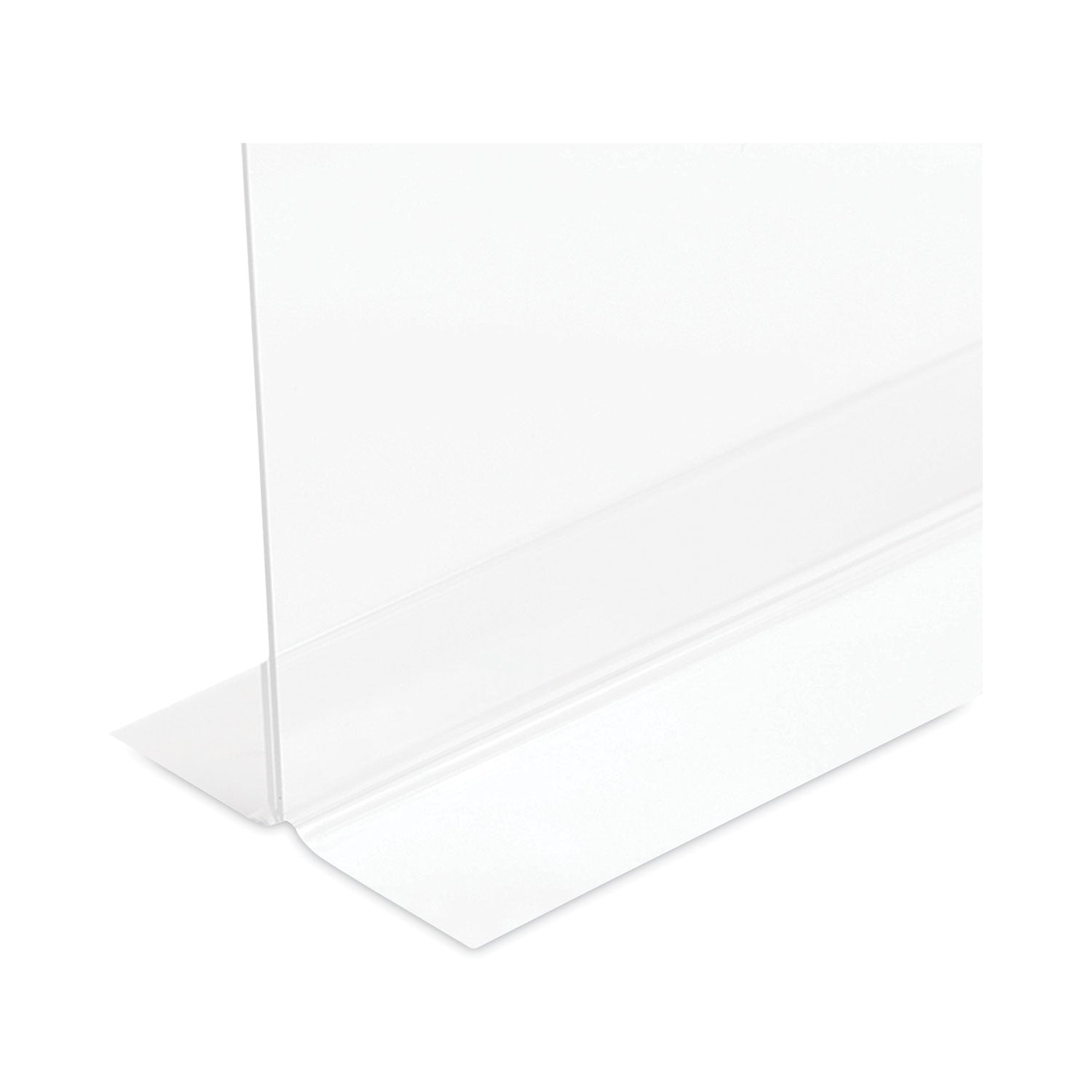 deflecto® Classic Image Double-Sided Sign Holder, 8.5 x 11 Insert, Clear