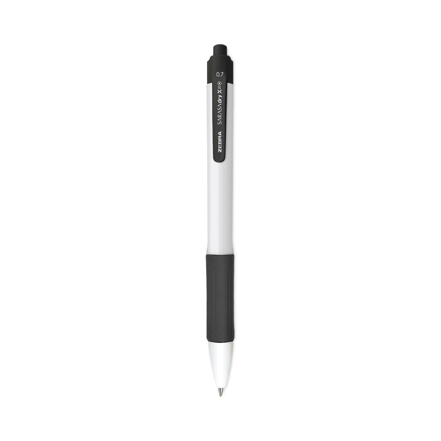 Zebra Sarasa Dry Gel Pen | 0.7mm Black, 1 Dozen