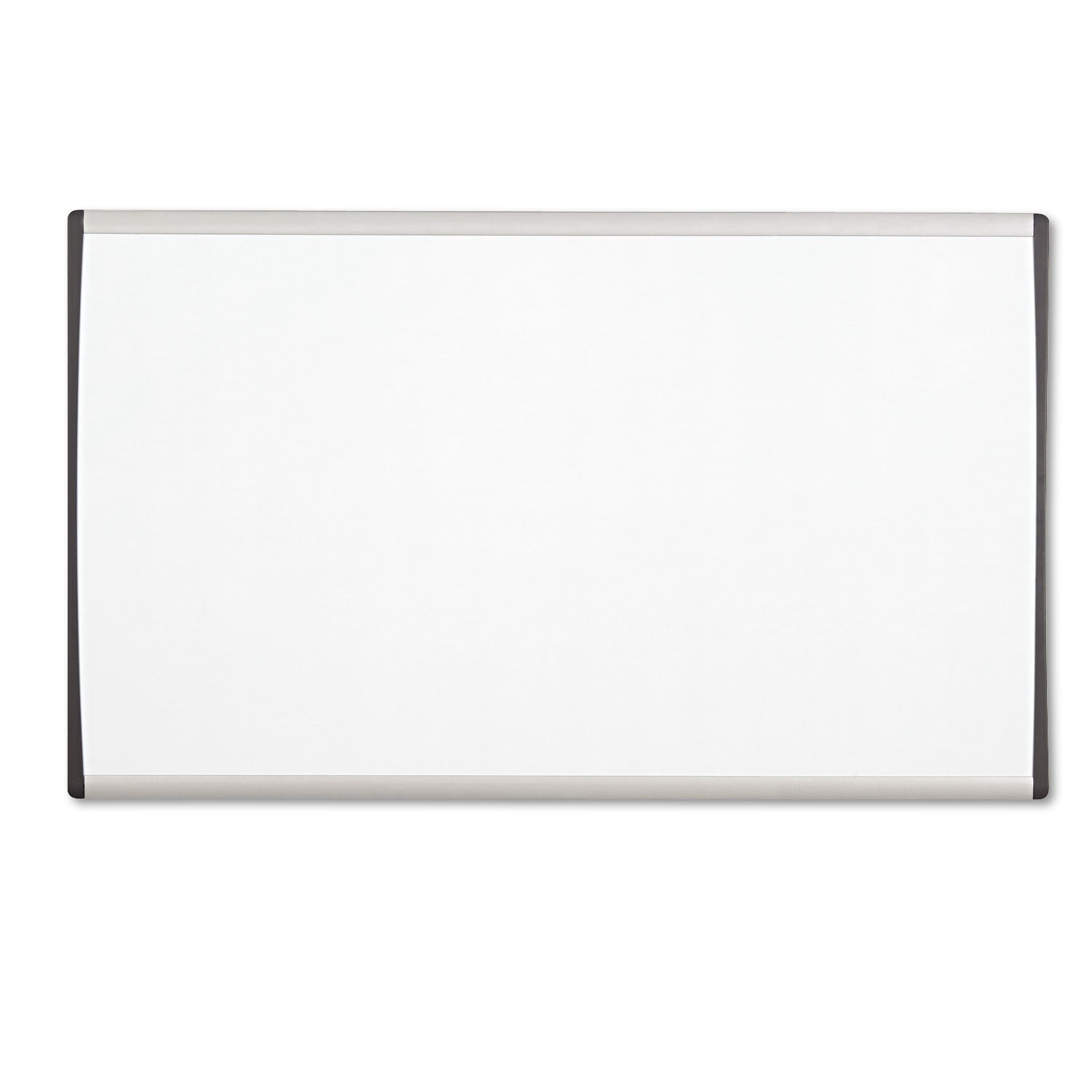Quartet® ARC Frame Cubicle Board, Magnetic Dry Erase, 30" x 18", White Surface, Satin Aluminum Frame