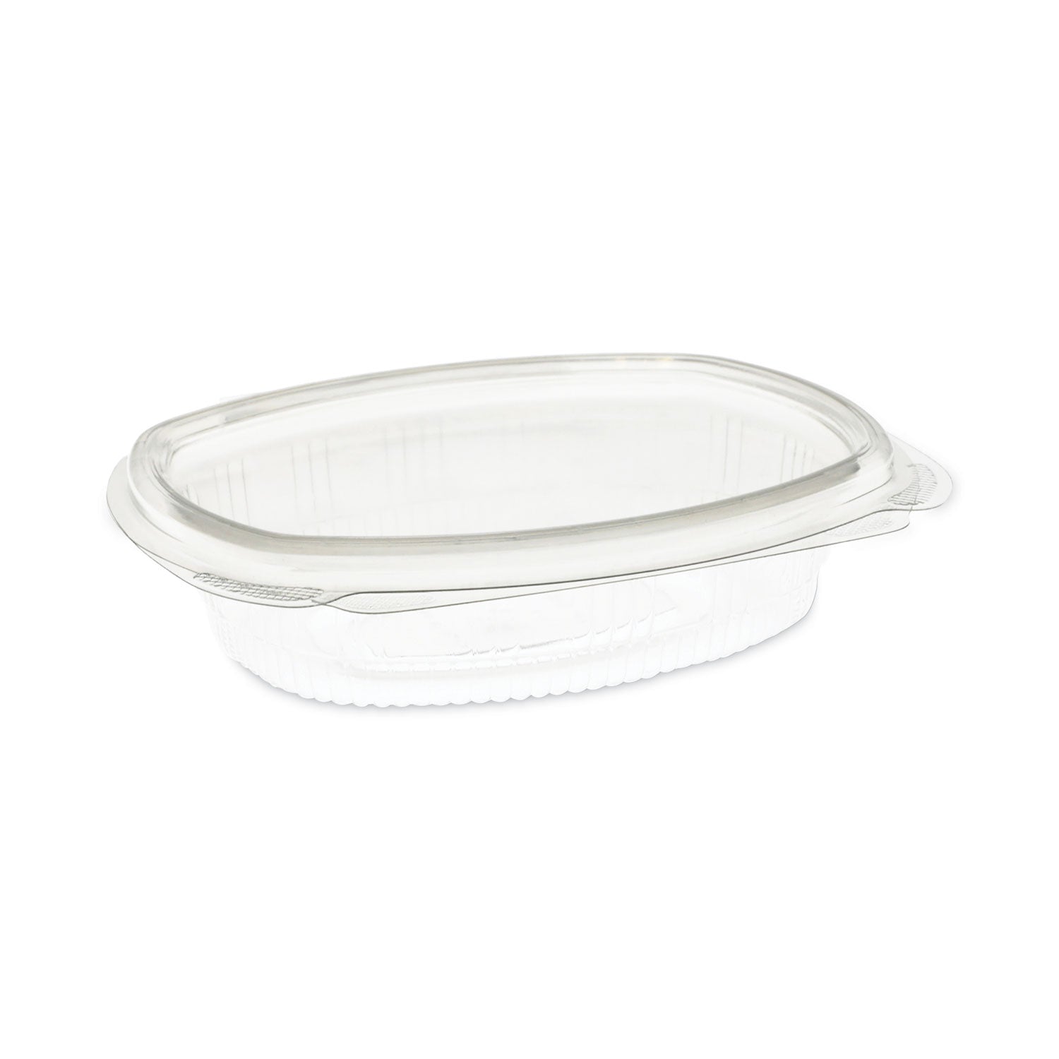 Pactiv Recycled PET Hinged Container | 8 oz