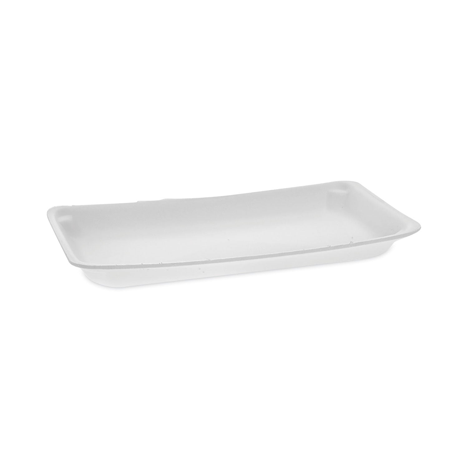 Pactiv Supermarket Tray #10P | White Foam