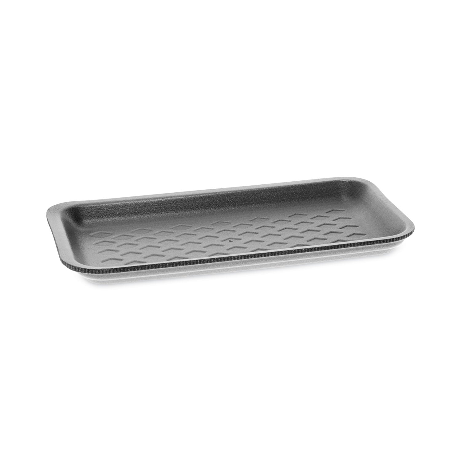 Pactiv Supermarket Tray #17S | Black Foam