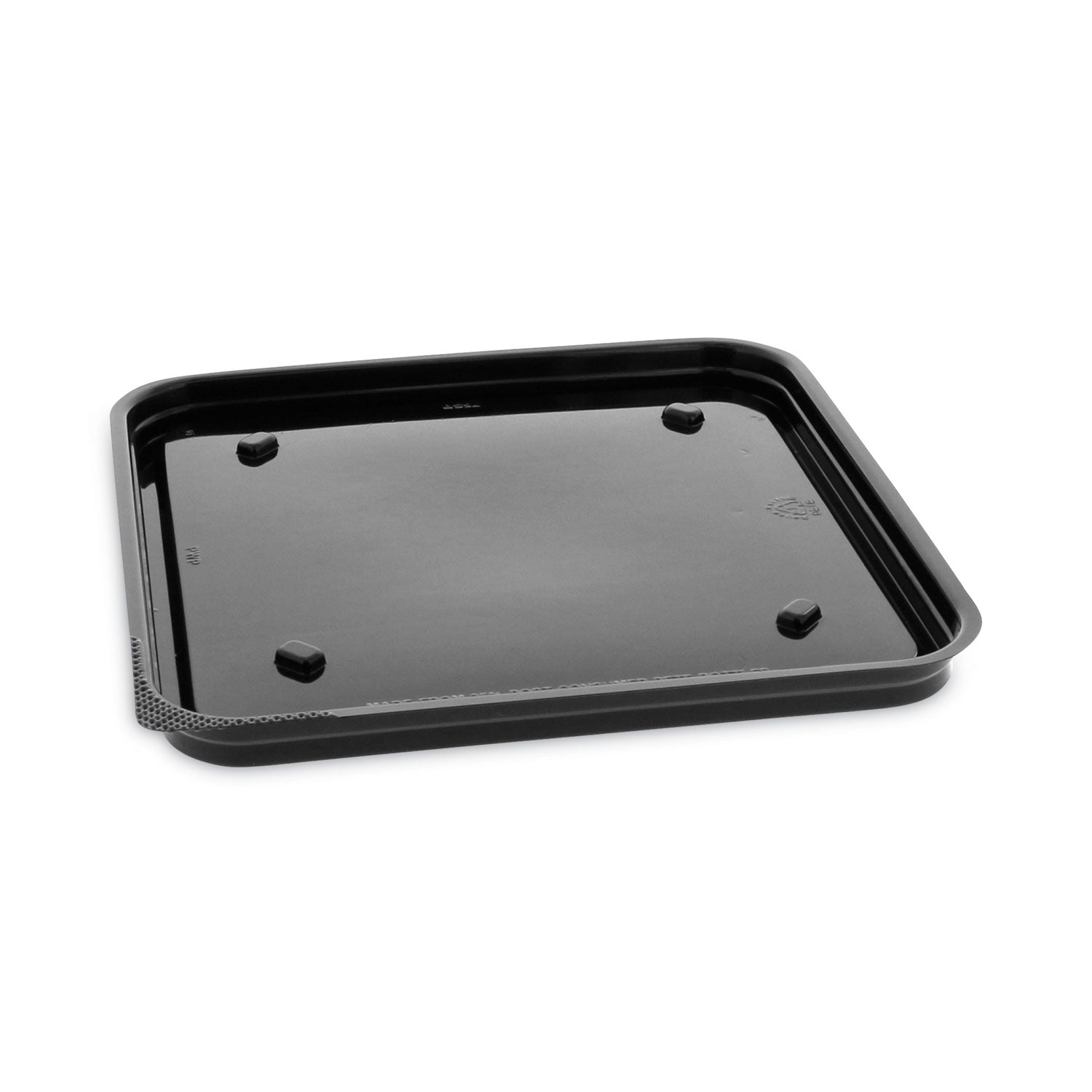 Recycled Plastic Brownie Container | Black