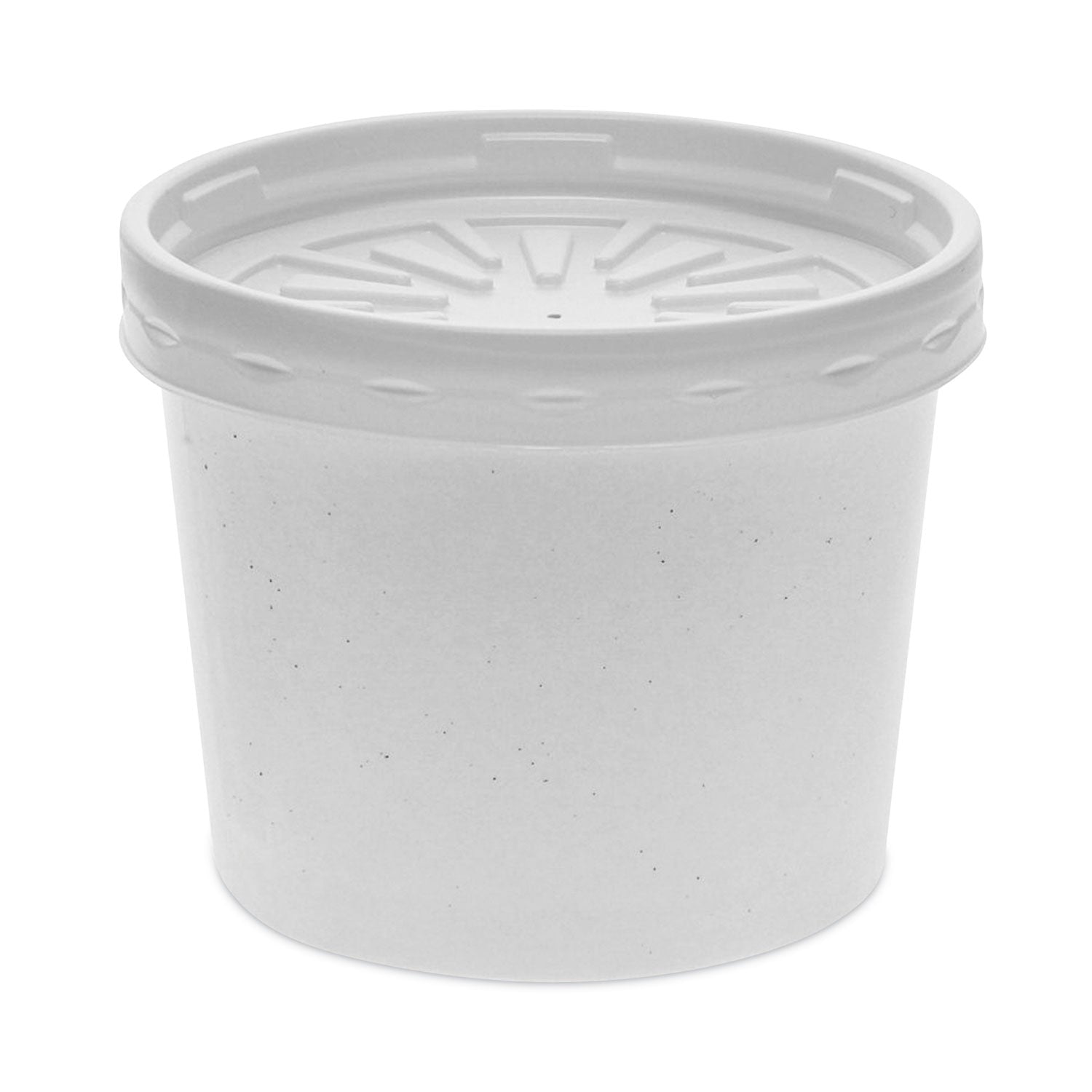 Paper Round Food Container and Lid Combo | 12oz