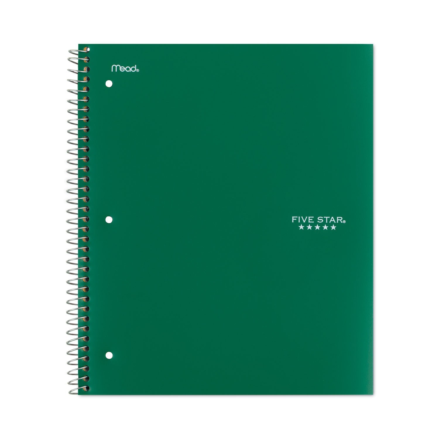 Five Star® Wirebound Notebook, 1-Subject, Medium/College Rule, Assorted Cover Colors, (100) 11 x 8.5 Sheets, 6/Pack