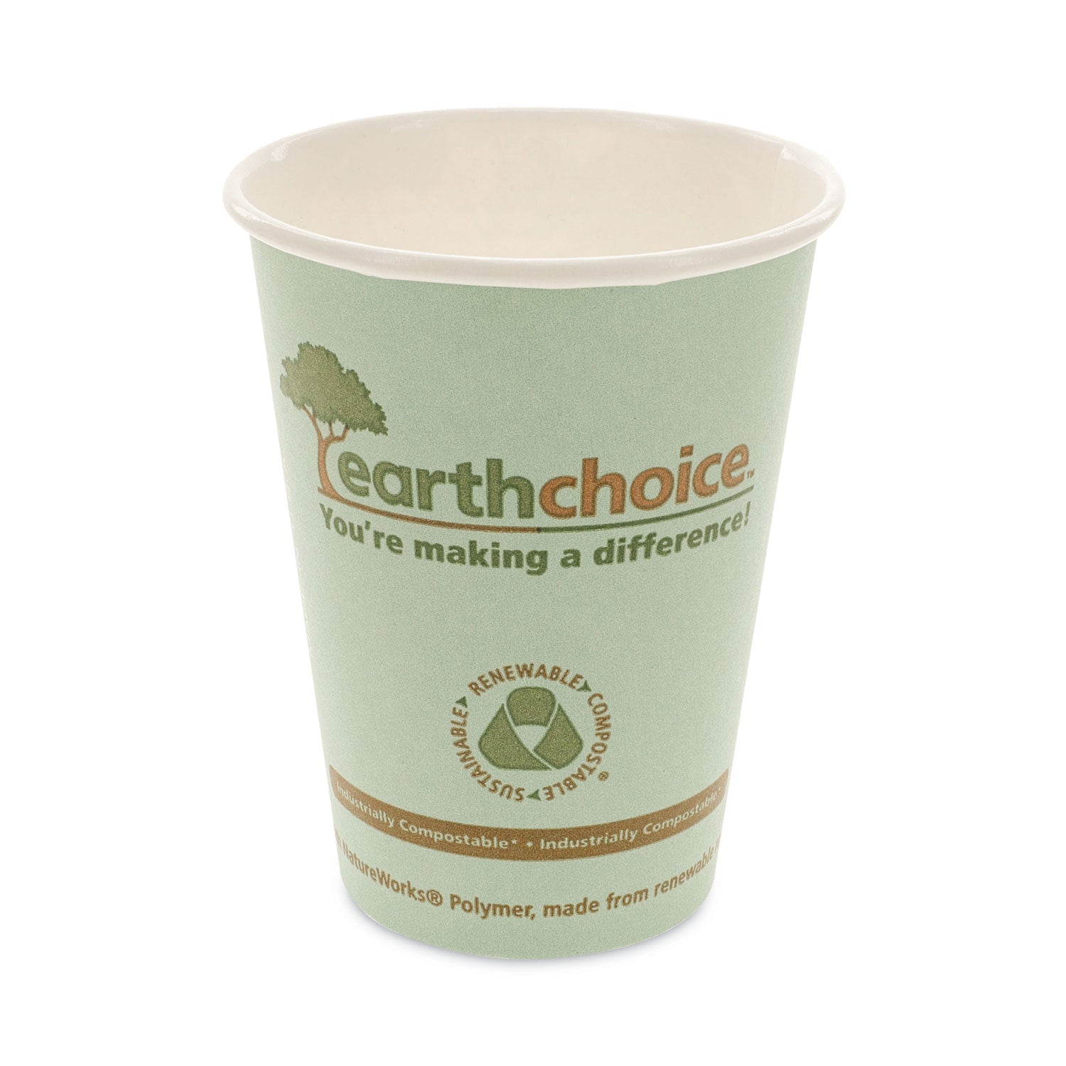 EarthChoice Compostable Paper Cup | 12 oz