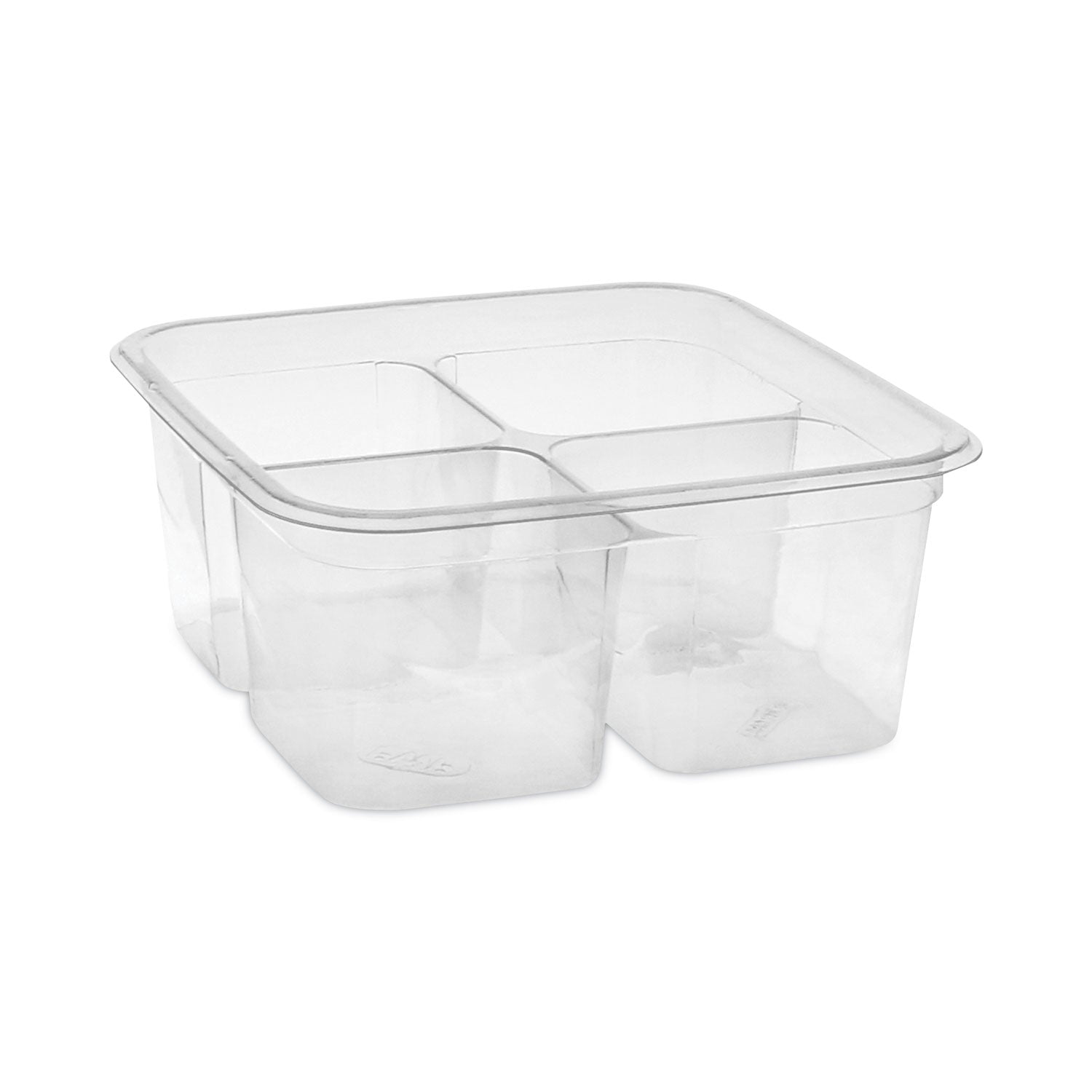 EarthChoice Square Recycled Bowl | 4-Compart.