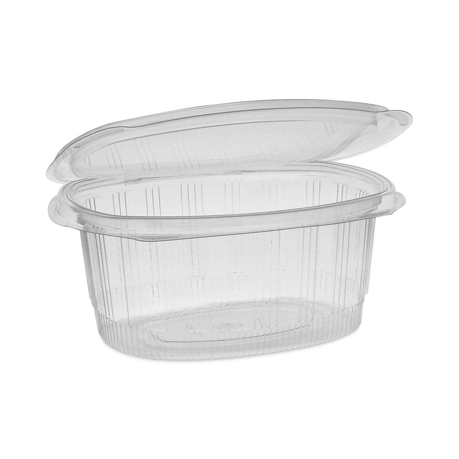 Recycled PET Hinged Container | 32 oz