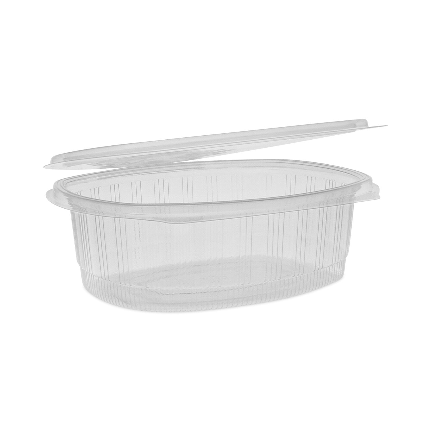 Recycled PET Hinged Container | 48 oz