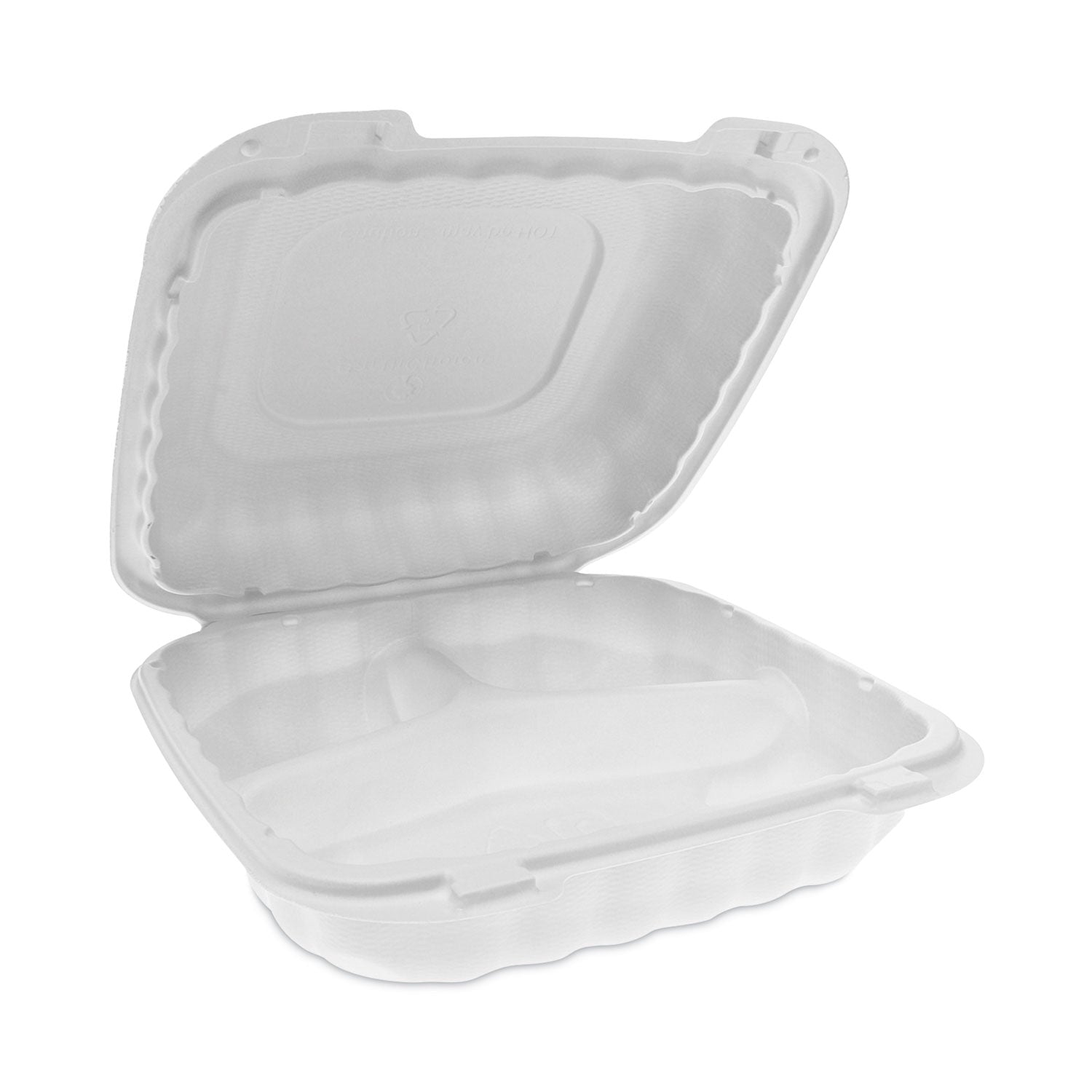 Microwavable MFPP Hinged Lid Container| 3-Cp.