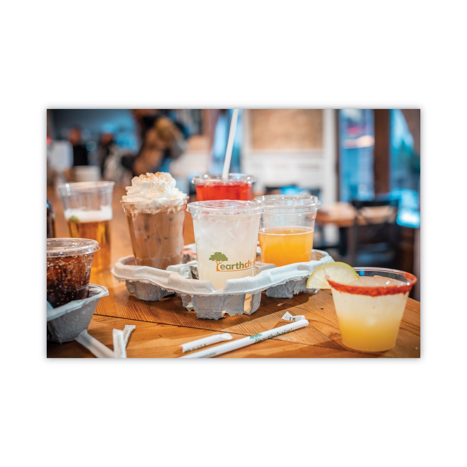 Pactiv Evergreen Earthchoice Recycled Clear Plastic Cold Cups, 9 Oz, Clear, 975/carton - Bloom Skins