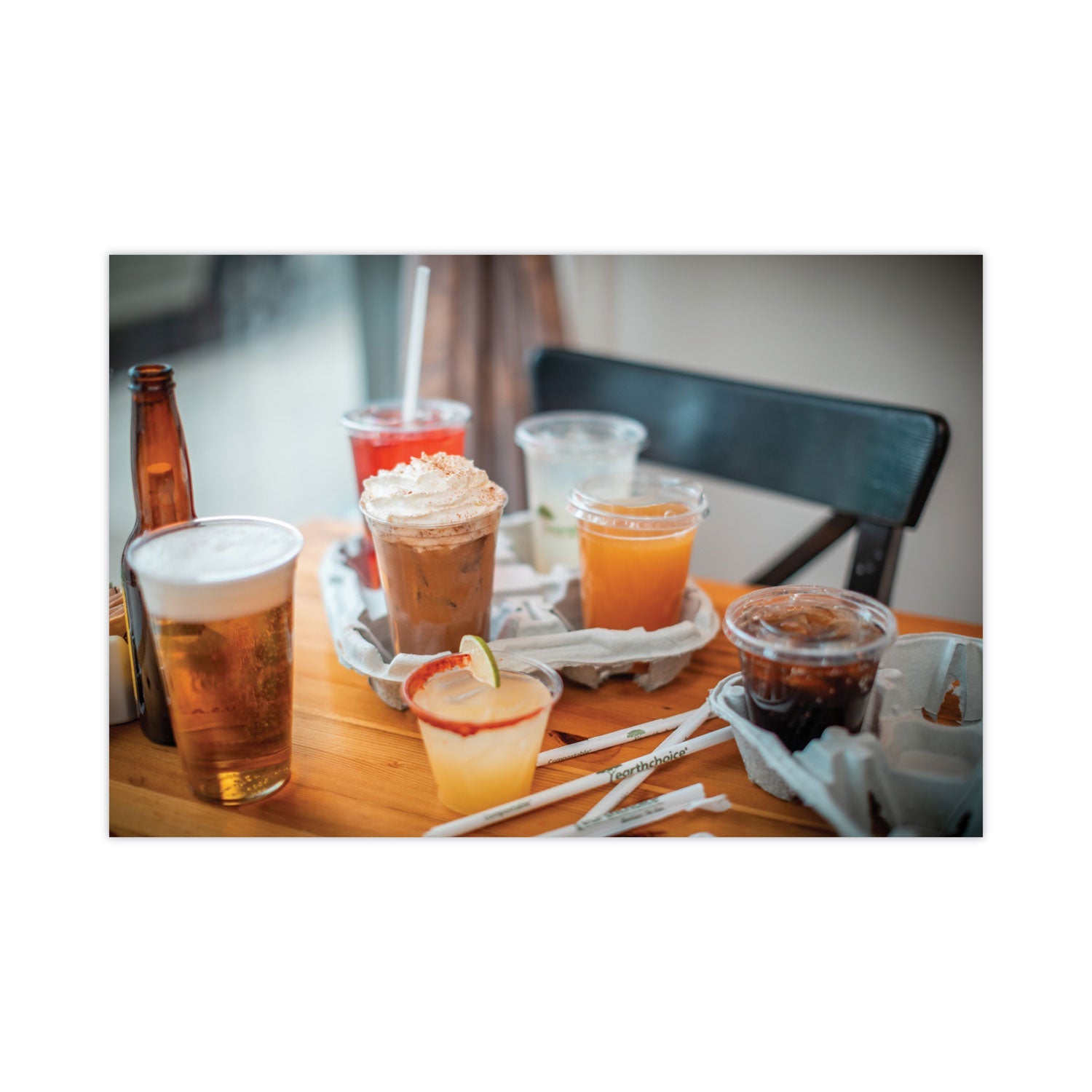 Pactiv Evergreen Earthchoice Recycled Clear Plastic Cold Cups, 9 Oz, Clear, 975/carton - Bloom Skins