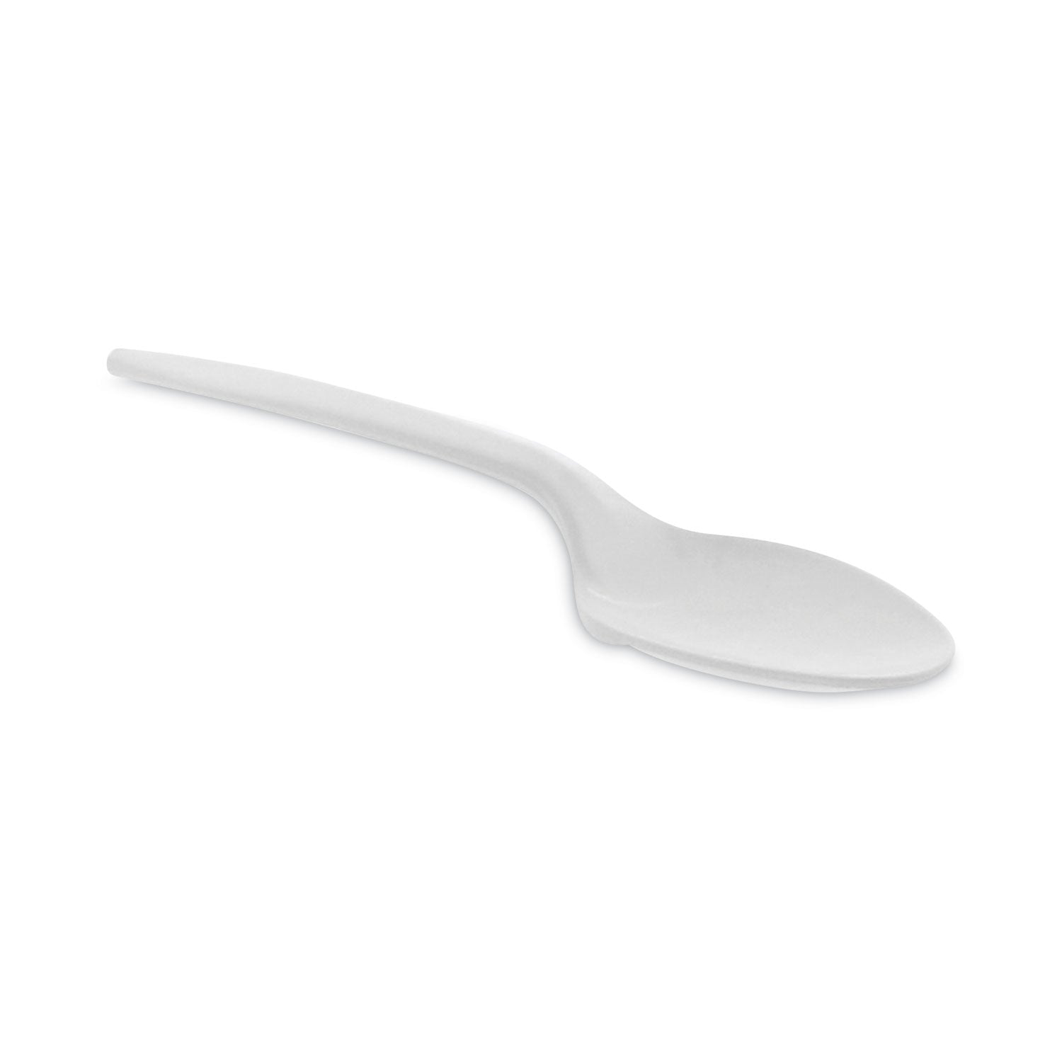 Mediumweight Spoon | White Plastic | 1000-Pk