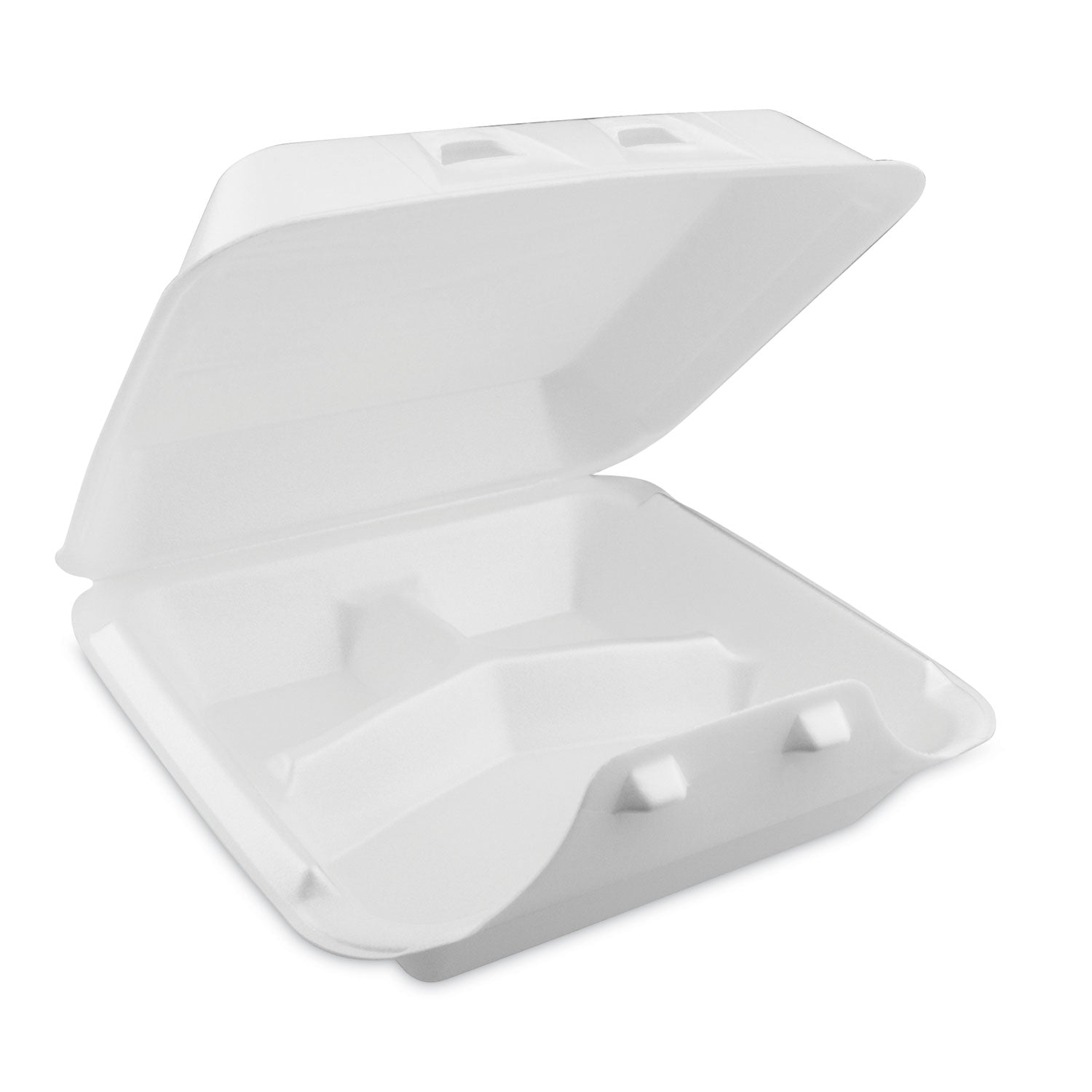 SmartLock Foam Hinged Lid Container | 3-Comp.