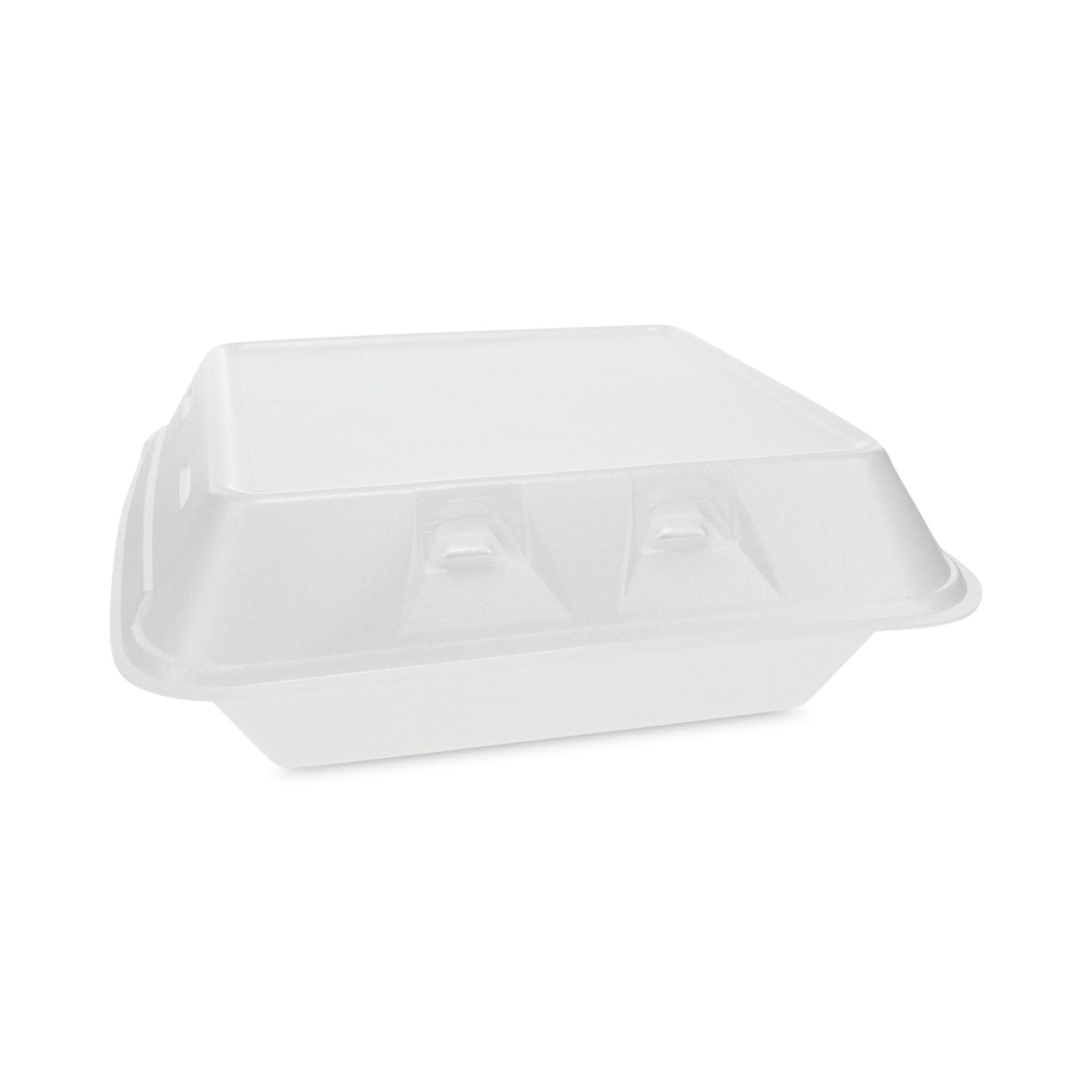 Vented Foam Hinged Lid Container | 3-Comp.