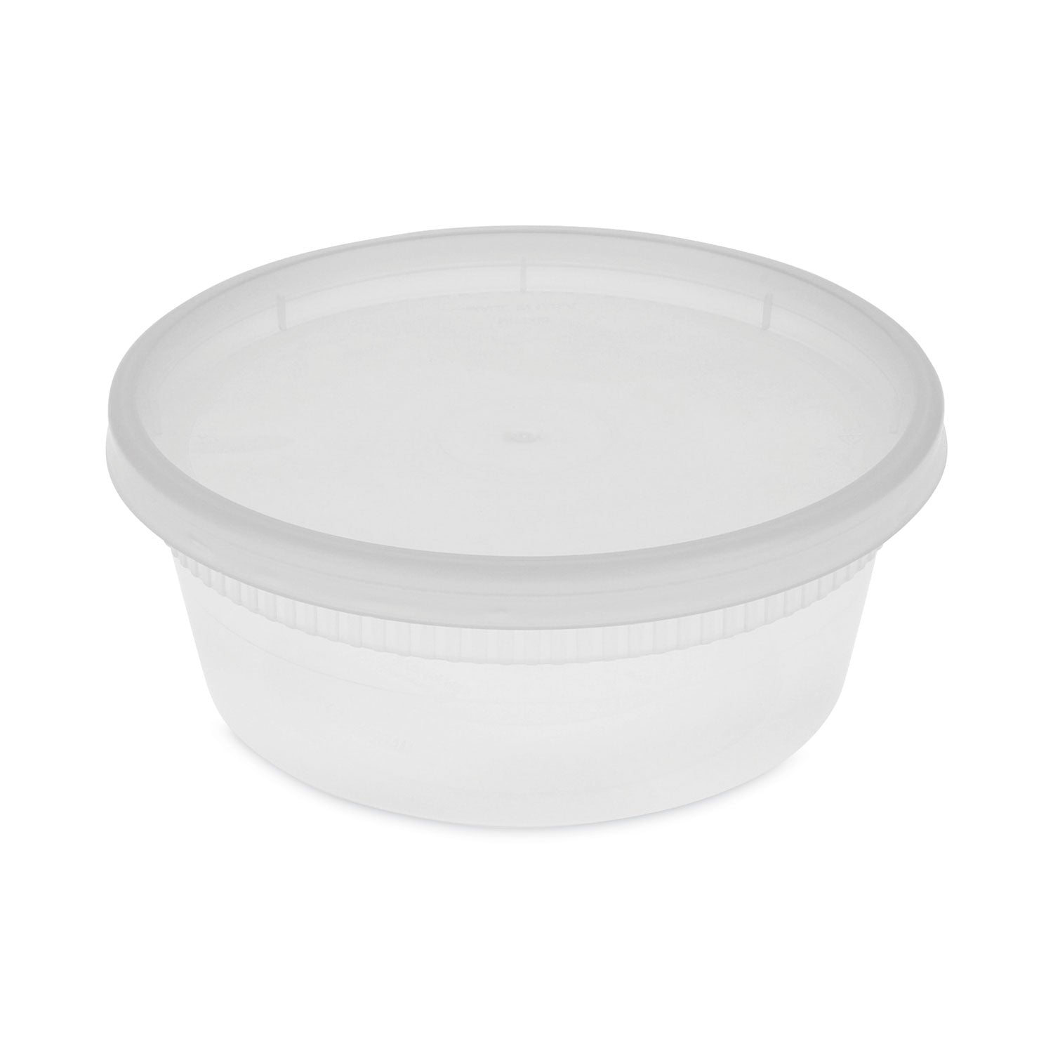 Microwavable Container | 8 oz | Clear
