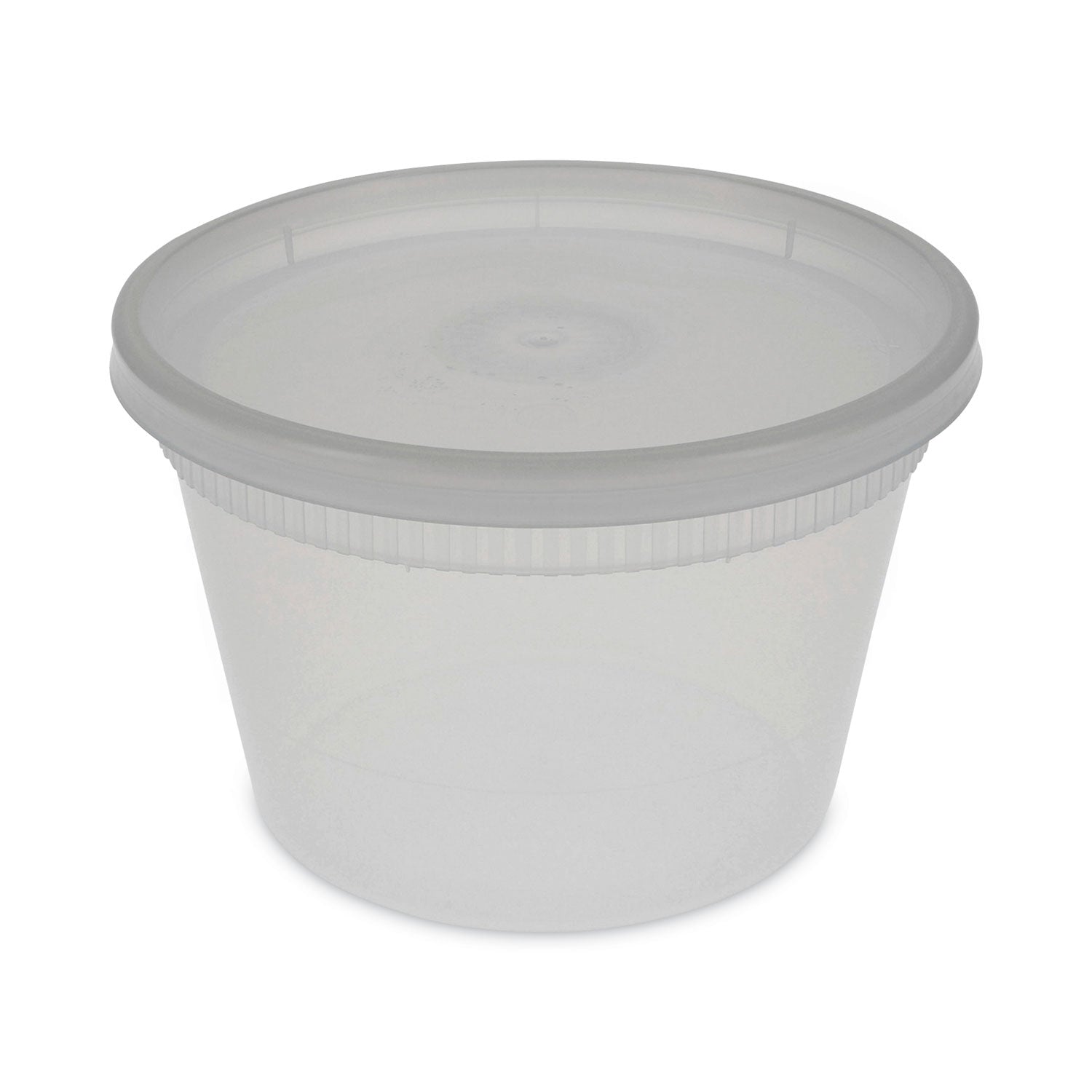 Microwavable Container | 16 oz | Clear