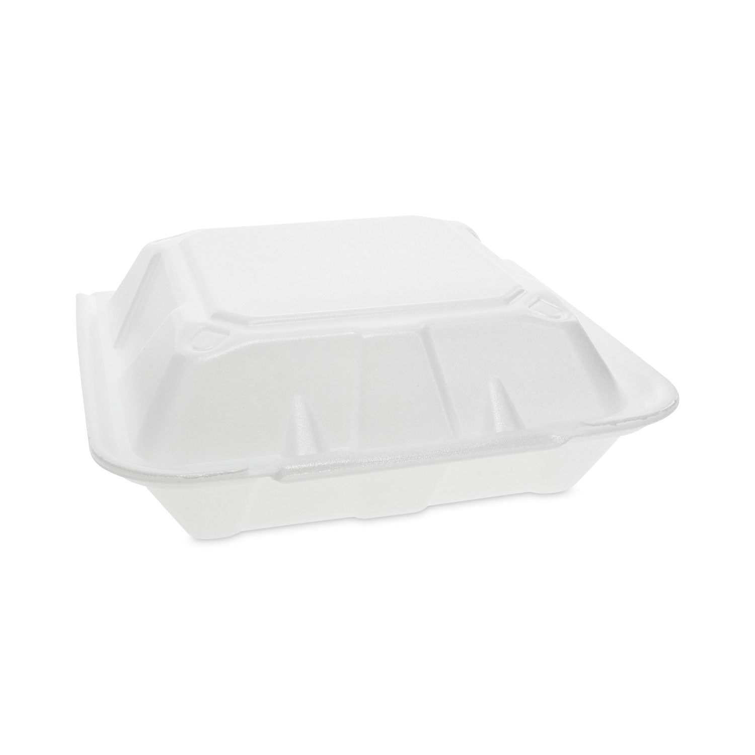 Vented Foam Hinged Lid Container | To-Go Box