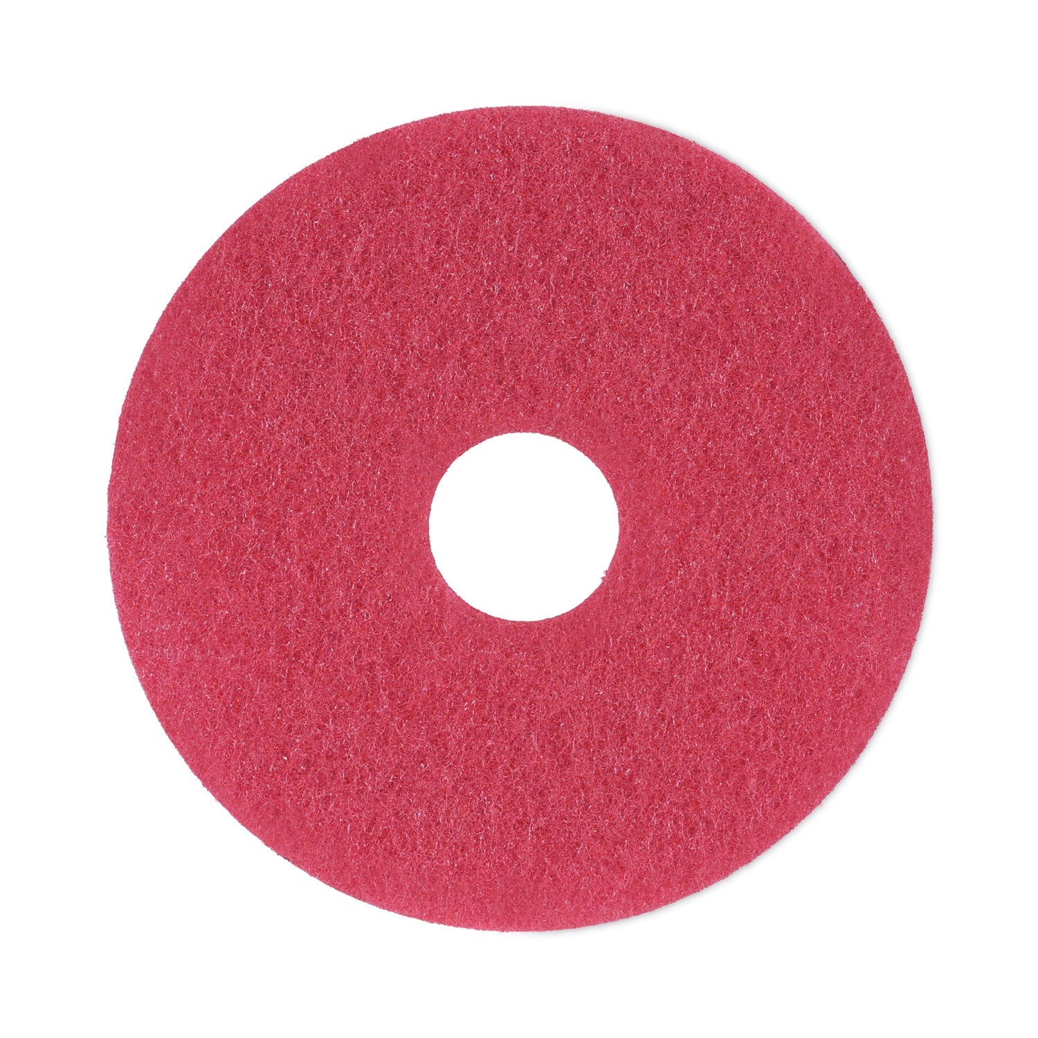 Boardwalk Buffing Floor Pads | 13" Red 5/Carton