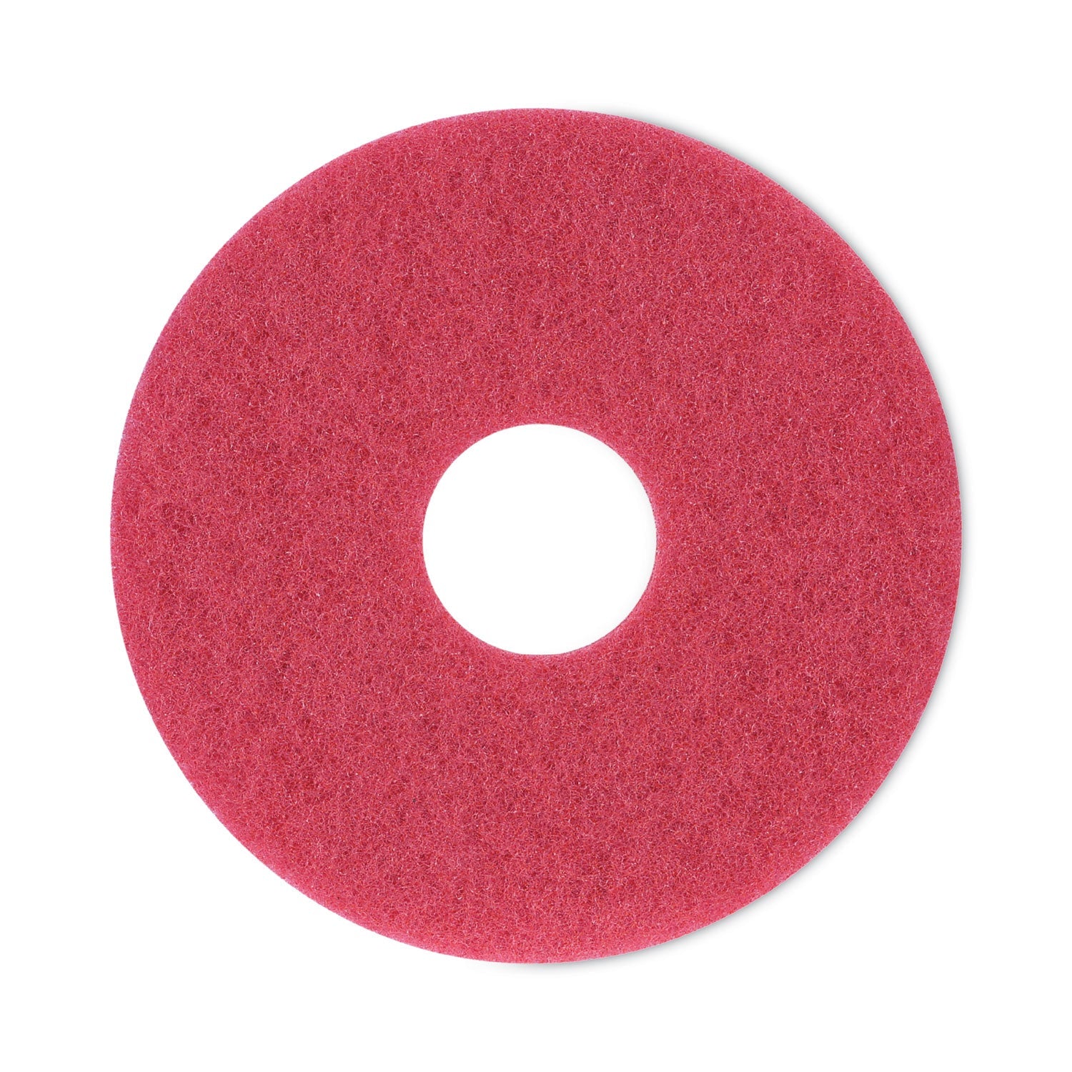 Buffing Floor Pads | 12" Red, 5/Carton