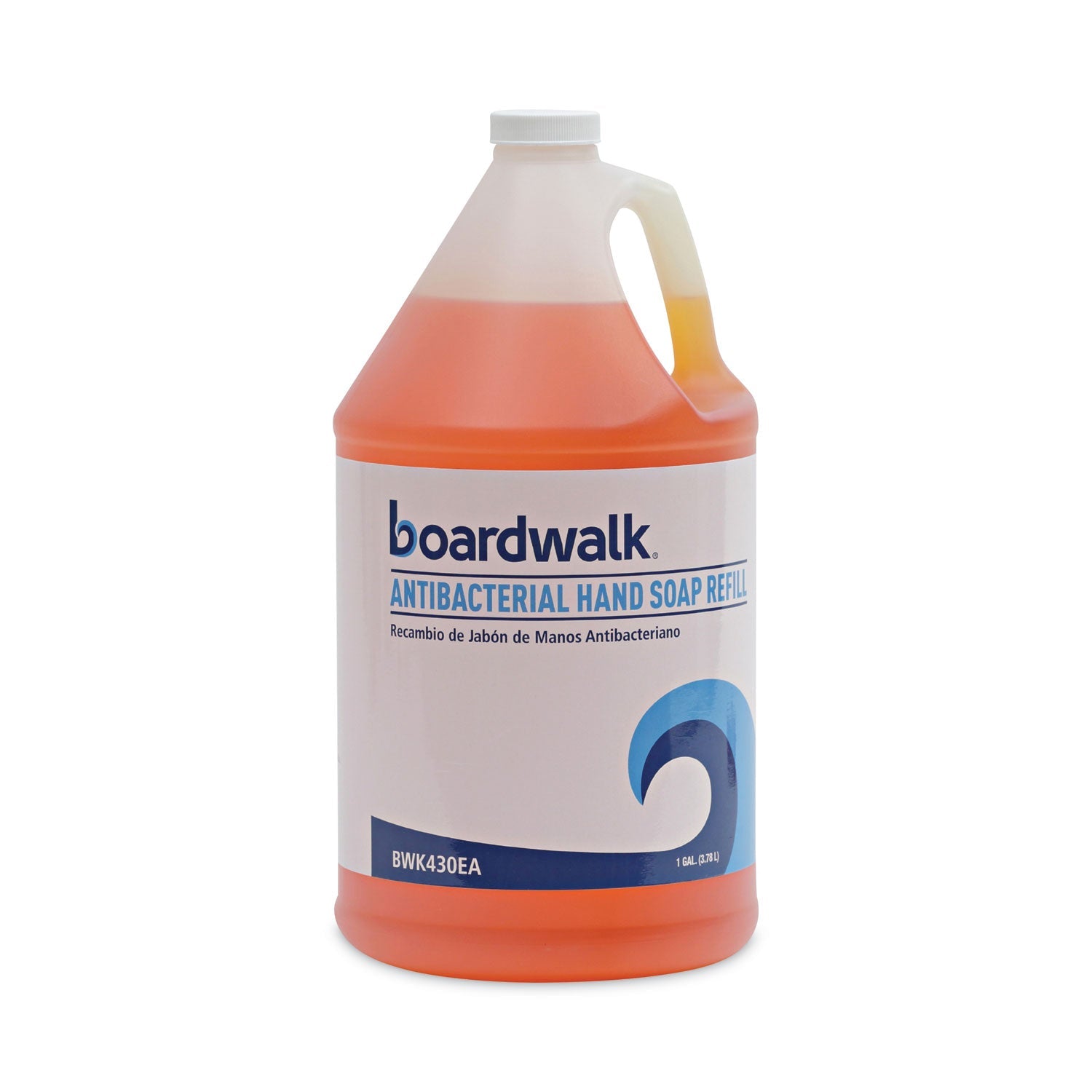 Boardwalk® Antibacterial Liquid Soap Refill, Clean Scent, 1 gal Bottle