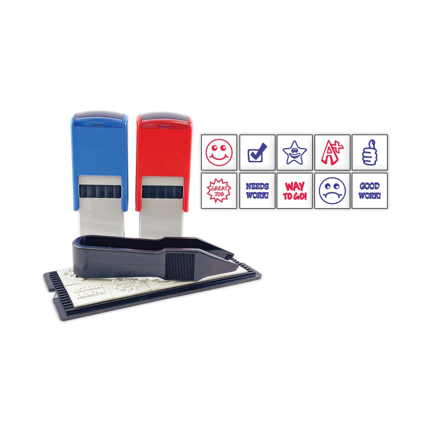 Printy 10-in-1 Self-Inking Teacher Stamp