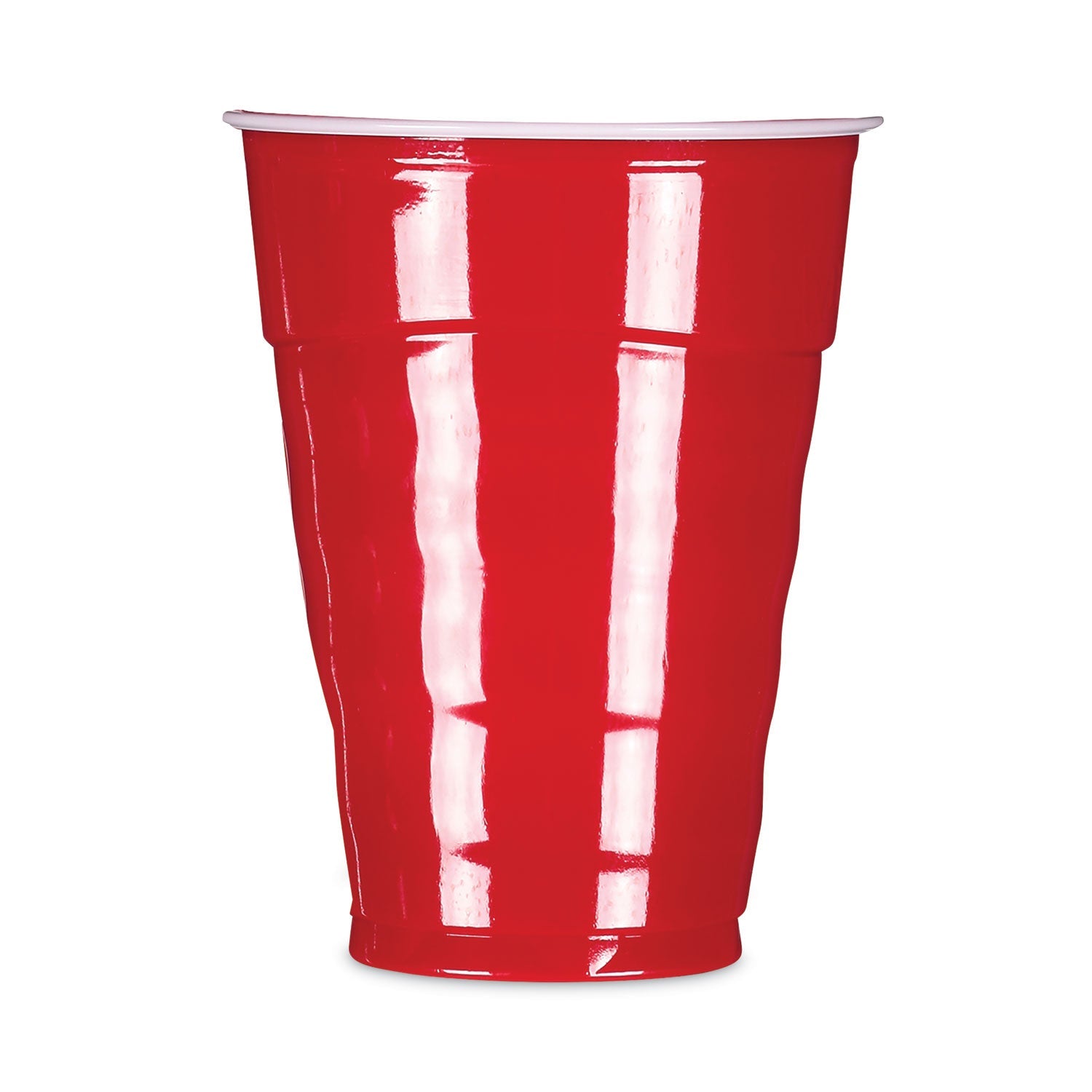 Easy Grip Plastic Party Cups | 9oz Red, 50/Pack