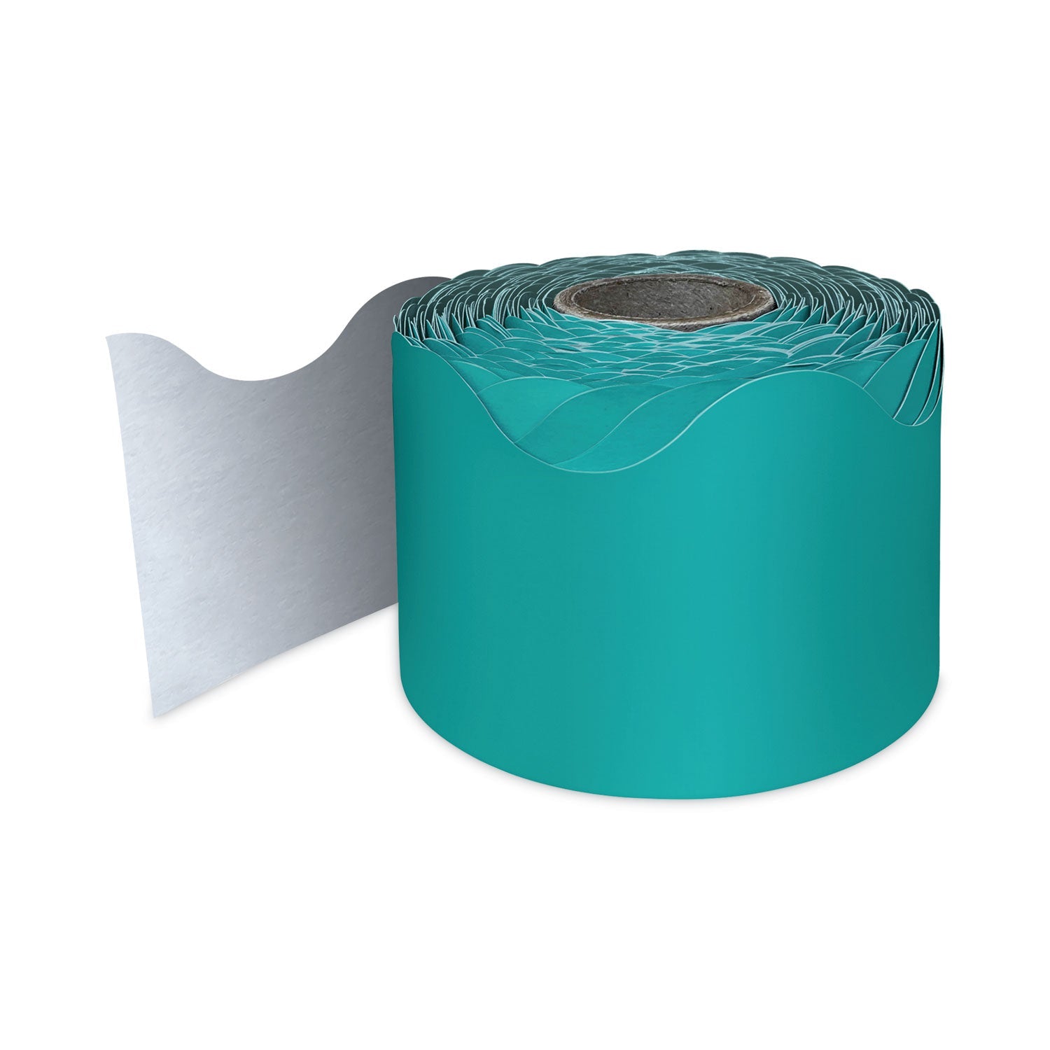 Rolled Borders | Scalloped Teal | Carson-Dellosa