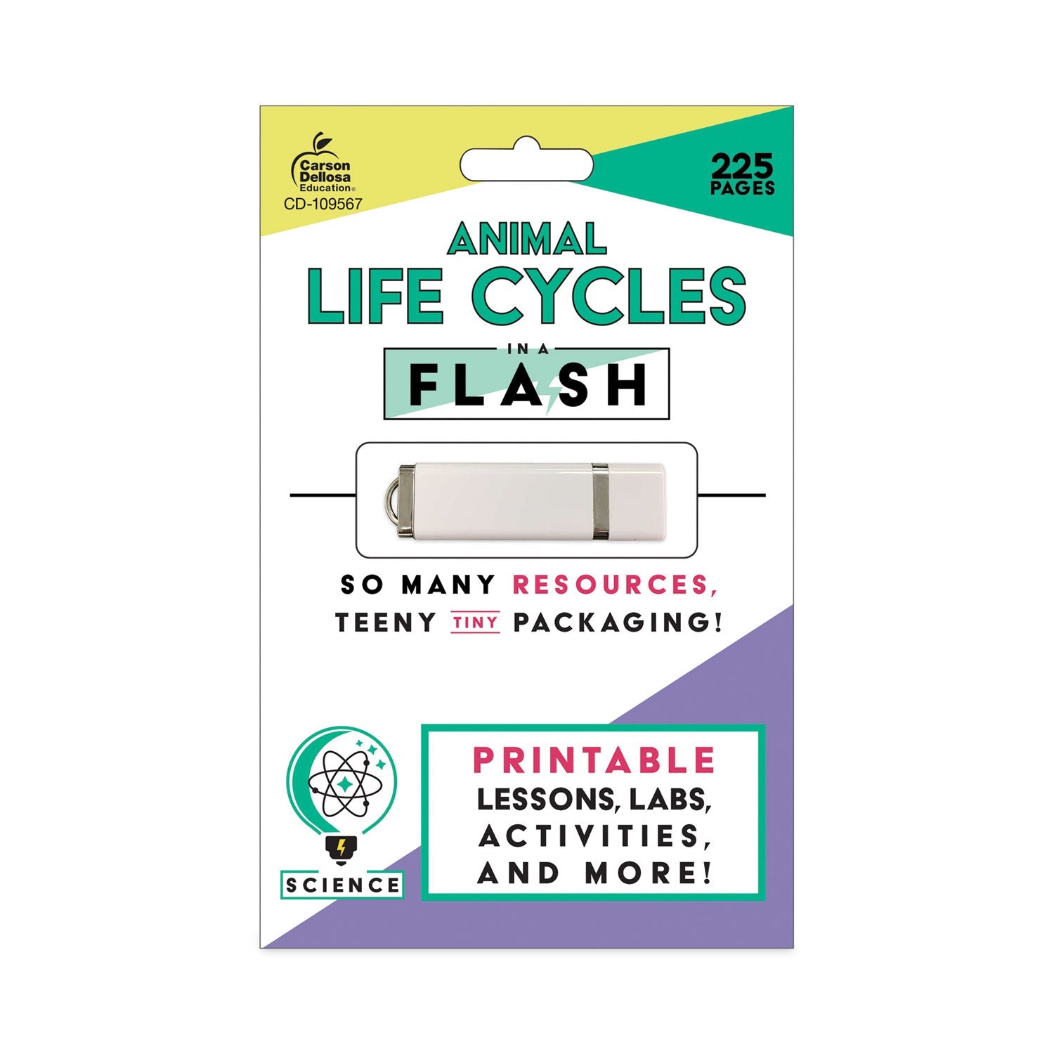 In a Flash USB | Animal Lifestyles | Carson-Dellosa