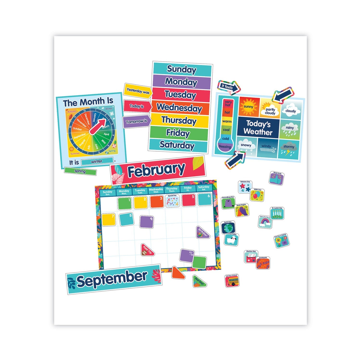Bulletin Board Sets | Carson-Dellosa Calendar