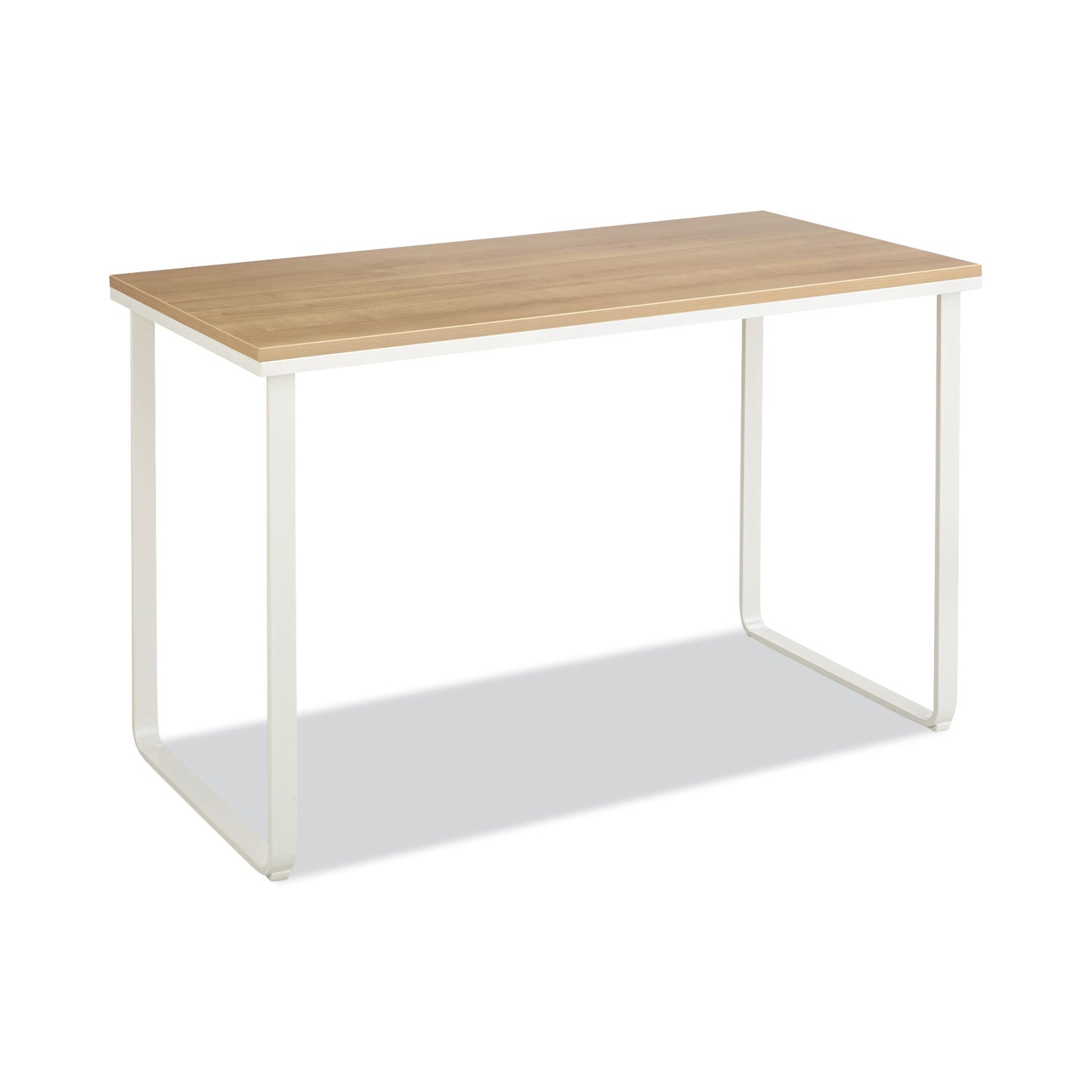 Safco Steel Desk | 47.25" Beech/White