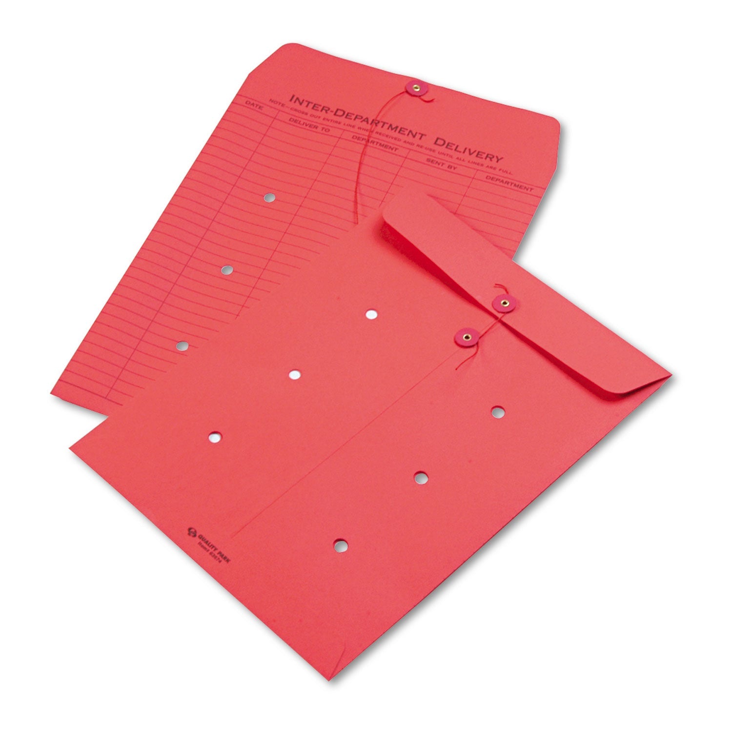 Quality Park Colored Interoffice Envelope | Red