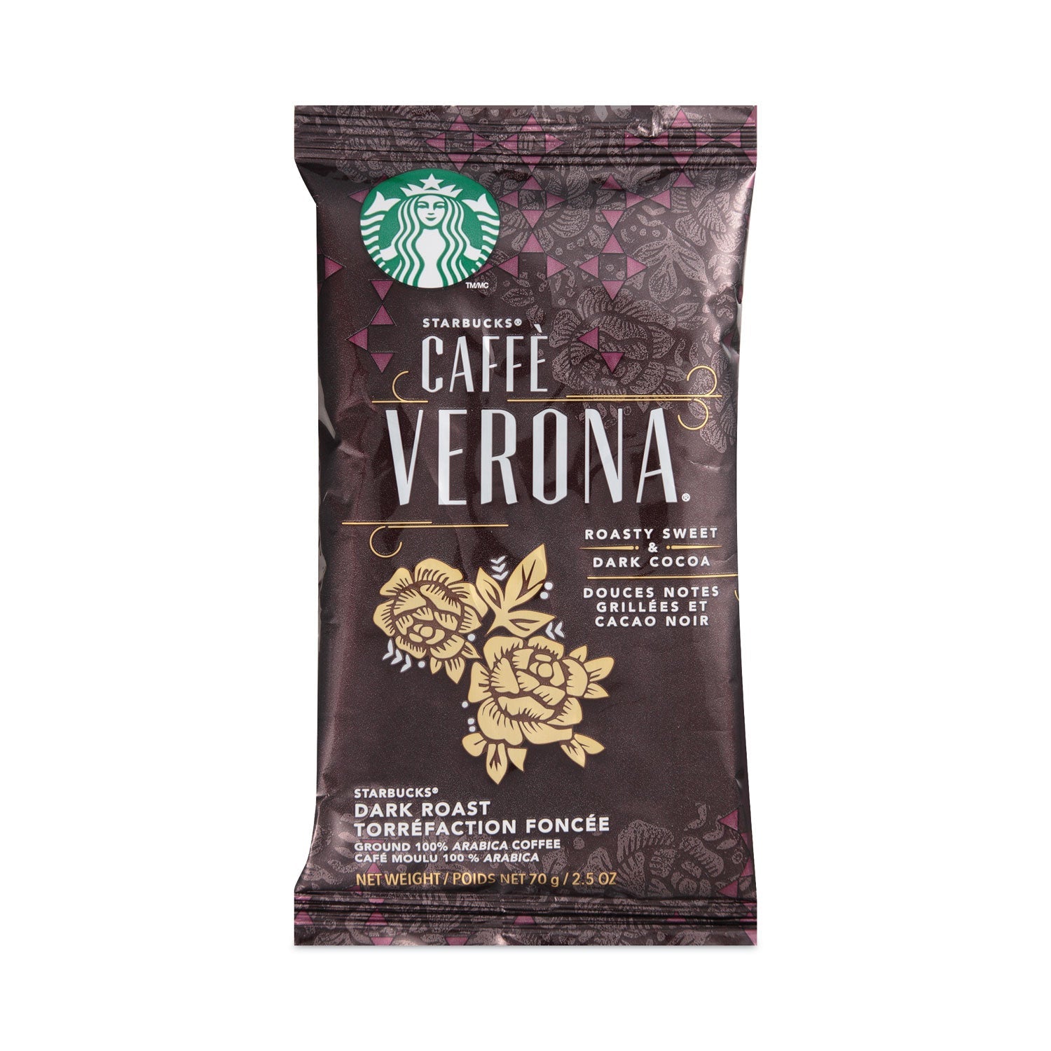 Starbucks® Coffee, Caffe Verona, 2.5 Oz Packet, 18/box