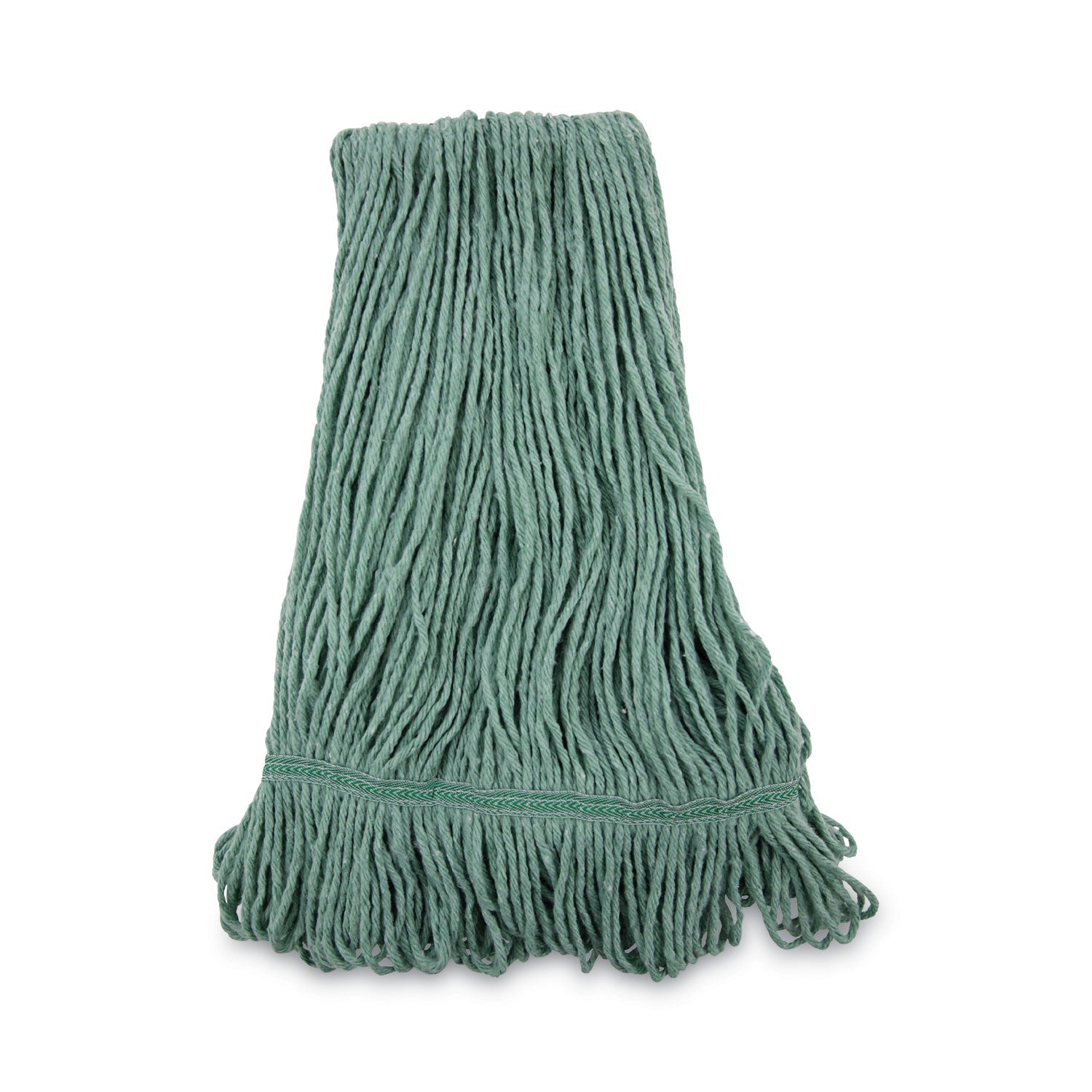 Narrowband Looped-End Mop Head | Green | 12/Ctn